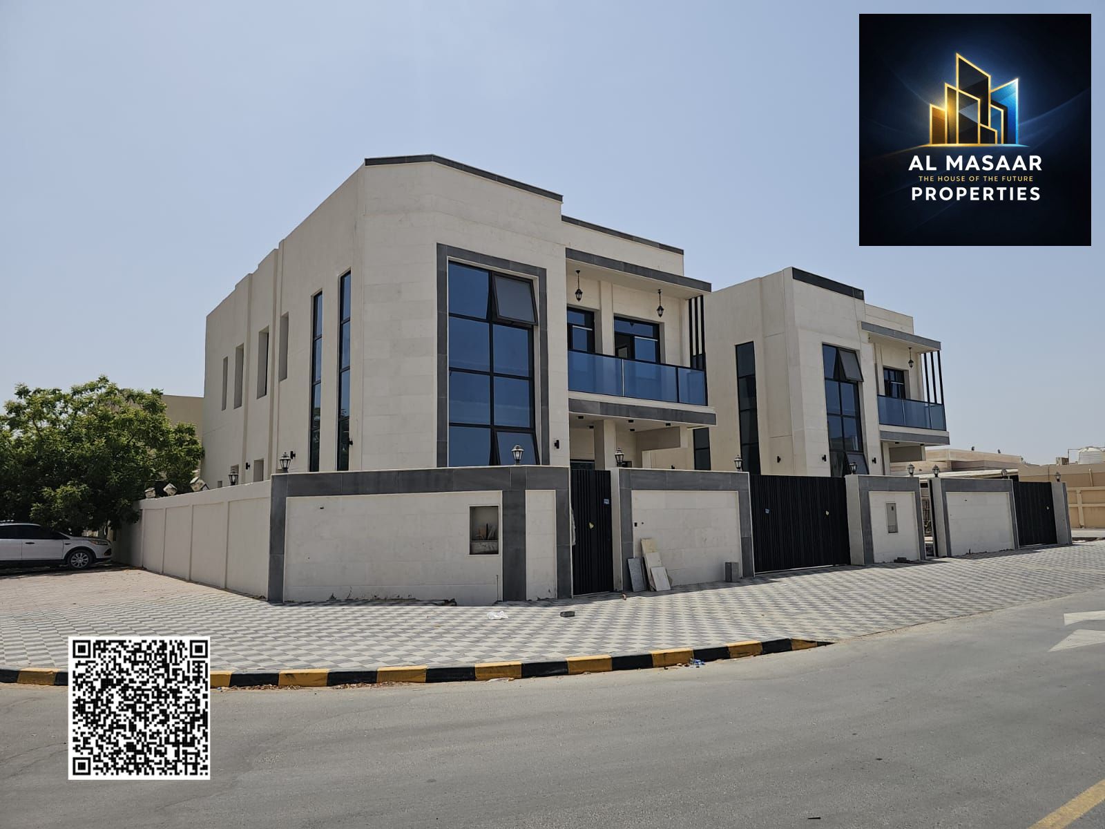 Corner villa at an excellent price, ready to move in, in one of Ajman's most prestigious areas, freehold ownership.