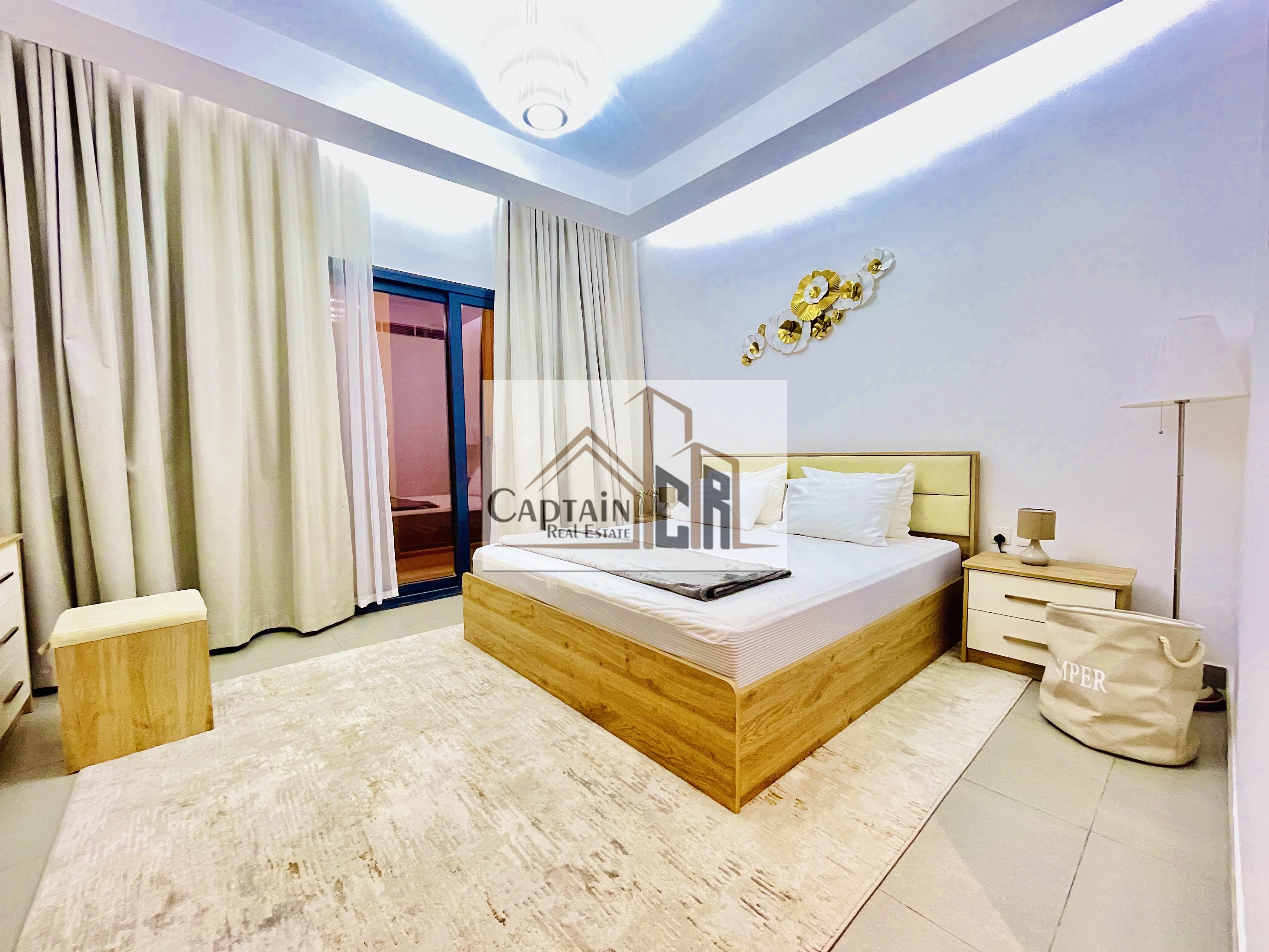 Elegant Fully Furnished 1BHK with Dual Balconies | Premium Investment Opportunity in SN3 Al Mamsha | Modern Lifestyle & High ROI