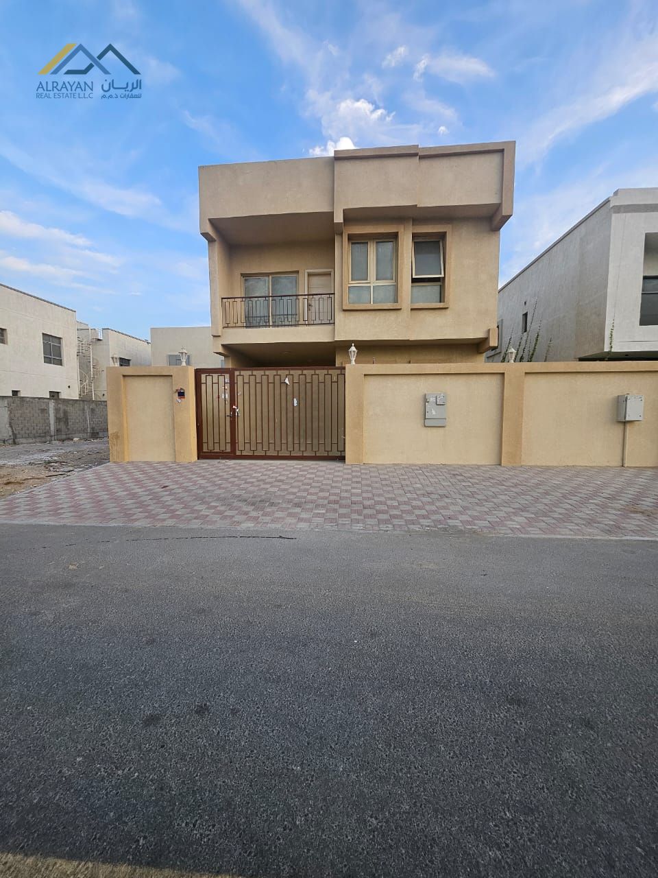 Villa for rent in Al Zahiyah, Ajman, near Sheikh Mohammed Bin Zayed Road – 5 master bedrooms | Family accommodation