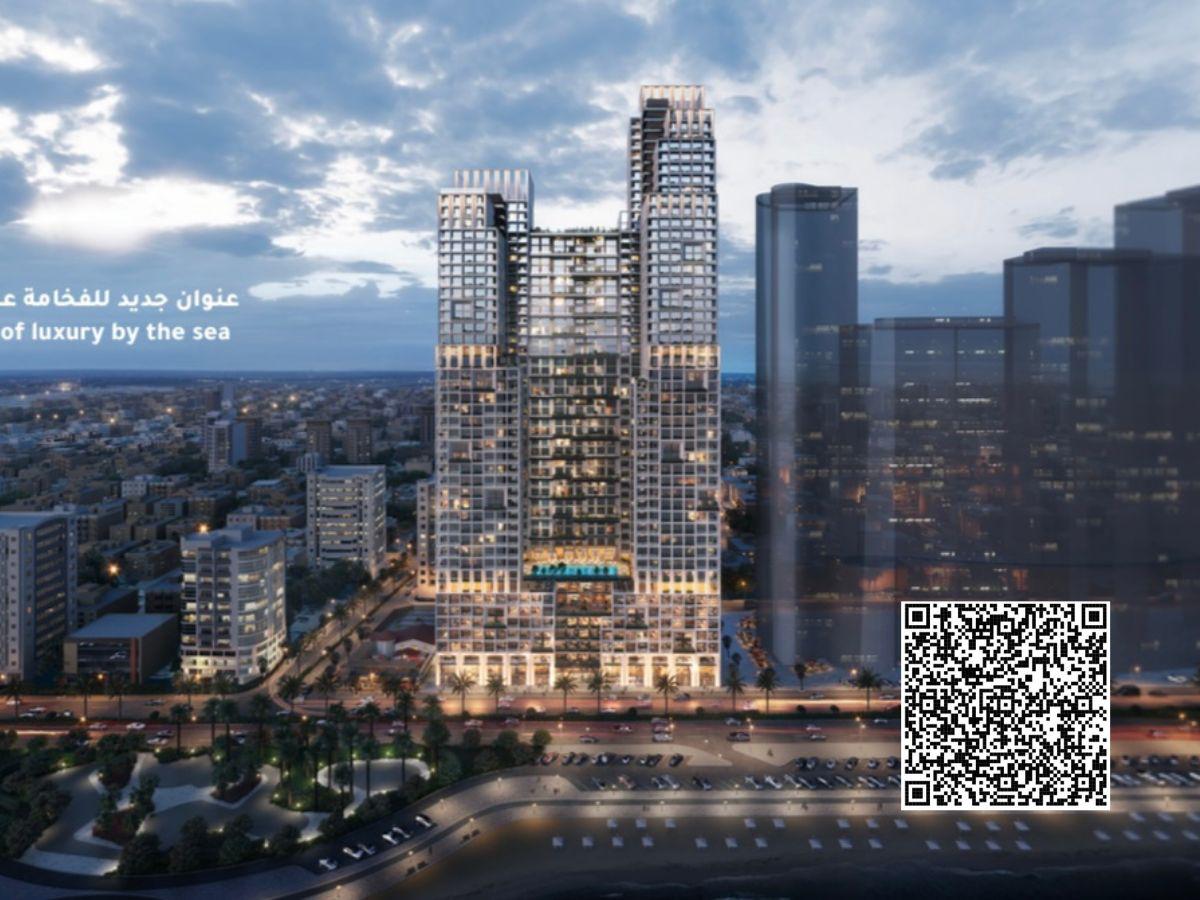 Luxury Sea View 1 BHK Apartment for Sale at Mawjan Residence