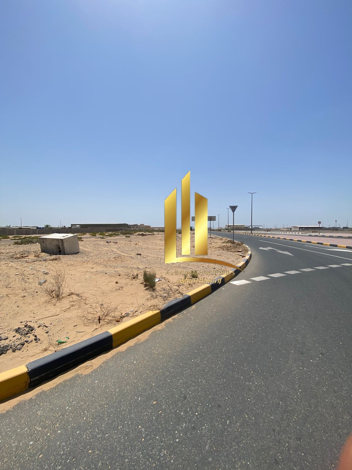 For sale: industrial land in Al Hanoo Al Jaleel, Al Sajaa Industrial Area, with a distinctive area of 16,145 square feet.