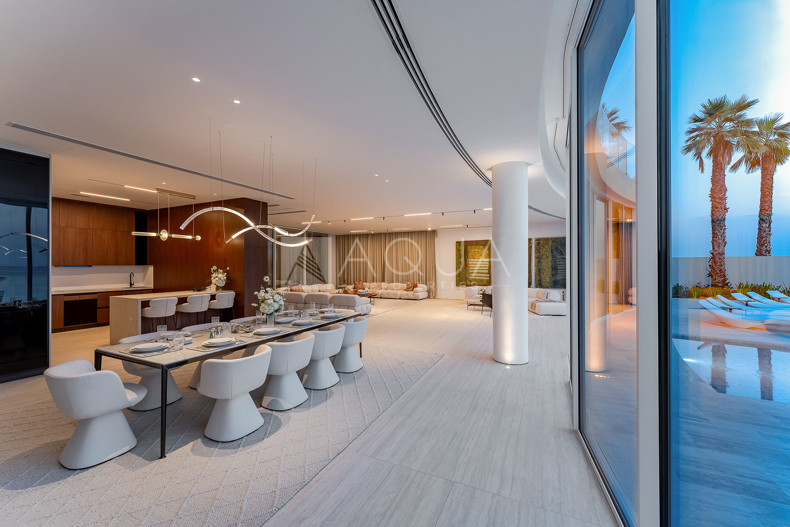 Skyline View | Private Beachfront Luxury Villa