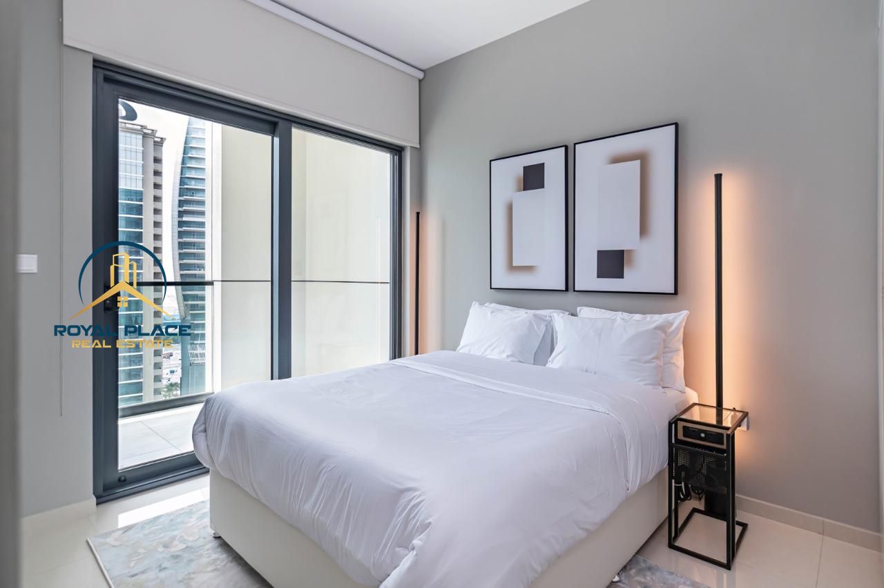 Burj and Canal View | Furnished | 1Bedroom |Bright