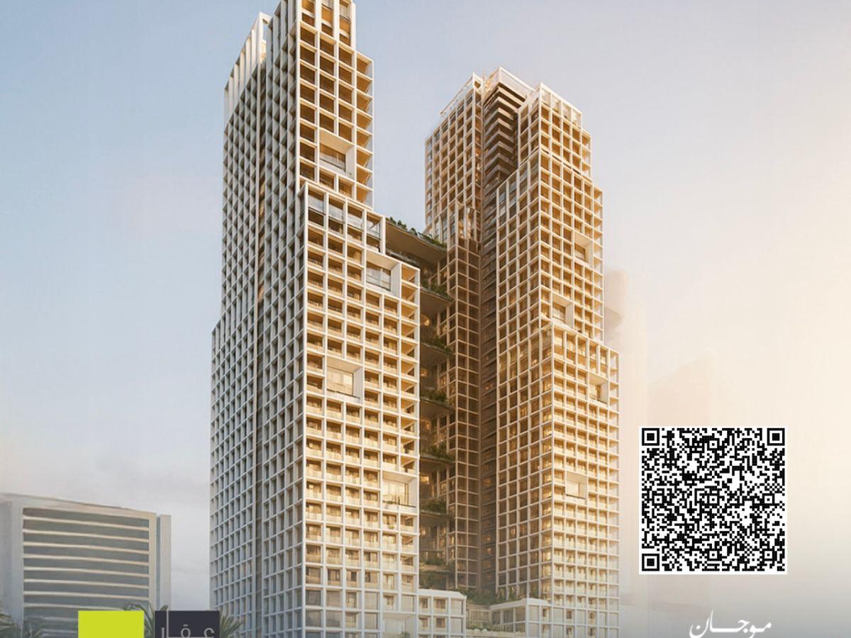 Spacious 1BHK Apartment for Sale in Mawjan Residence Tower City View