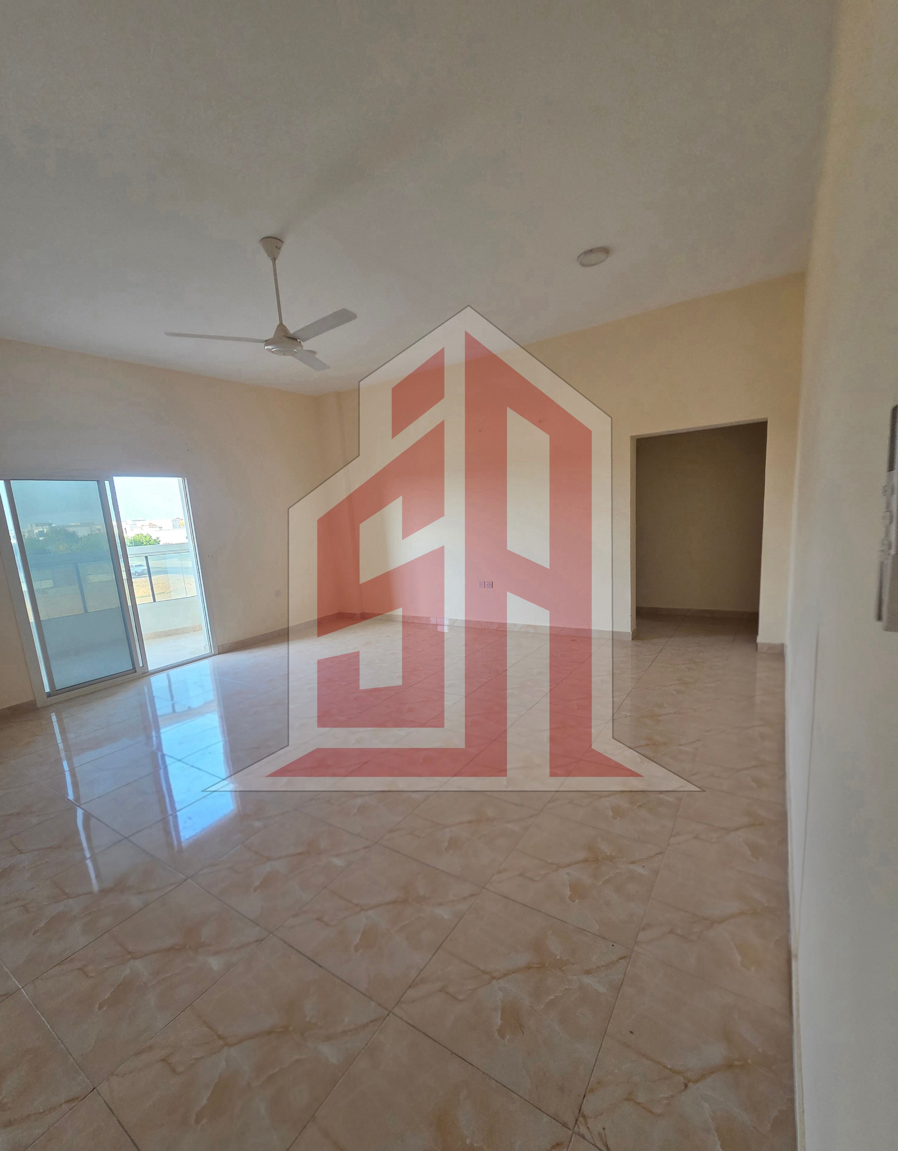 Spacious 2BR Corner Flat | Near Choueifat School | Al Huboob 2, UAQ | 2 Balconies