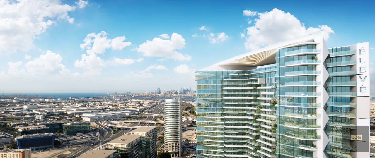 Stylish 1BR with Pool View | Steps from Metro | ÉLEVÉ by Deyaar