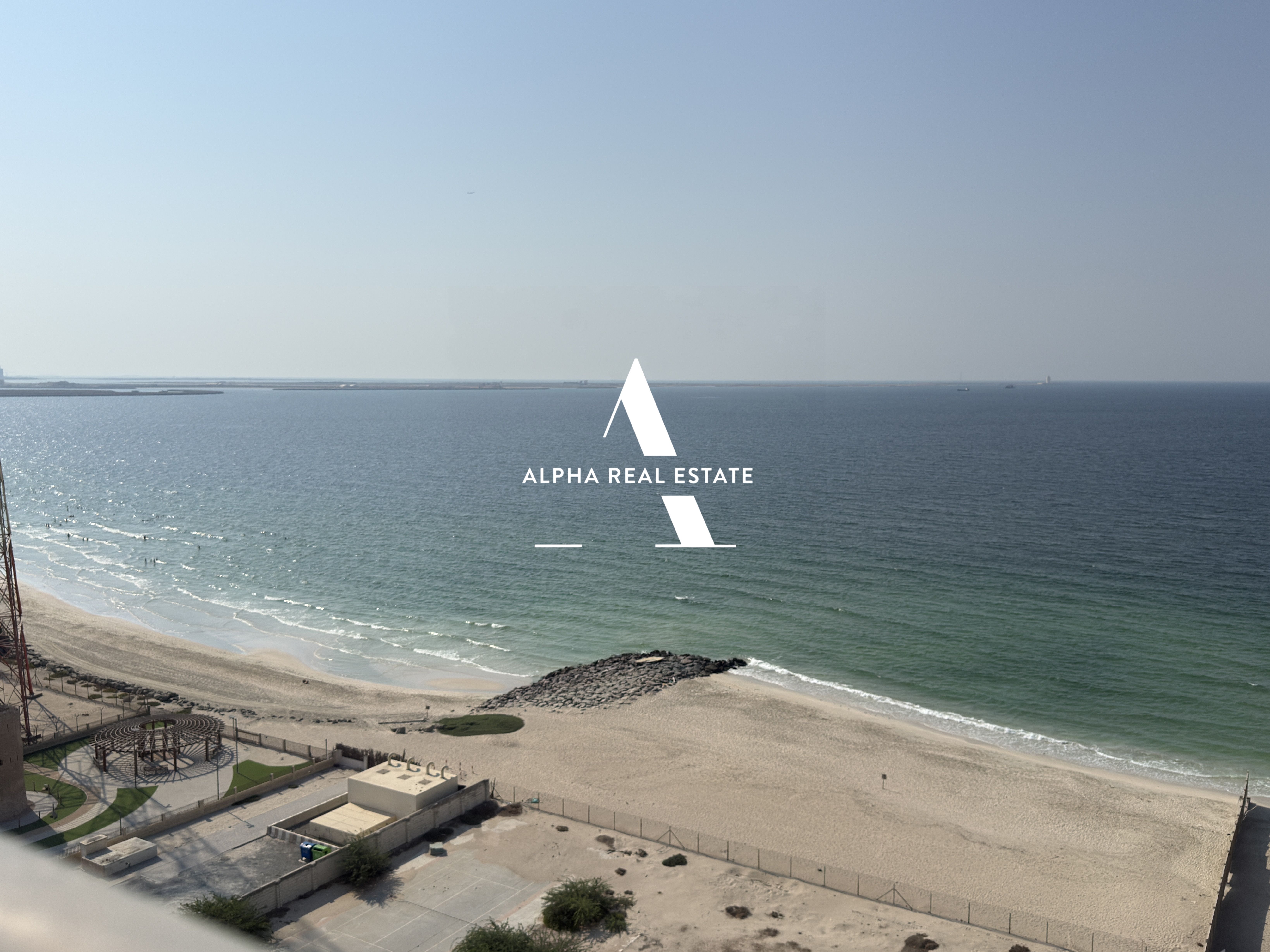 Luxury 2BR Sea View Apartment | Private Beach Access | The Residence, Sharjah