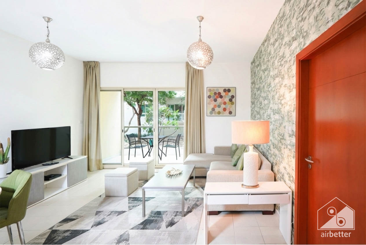 Charming 1-BDR Ground-Floor Apartment in The Greens | Fully Furnished & All-Inclusive