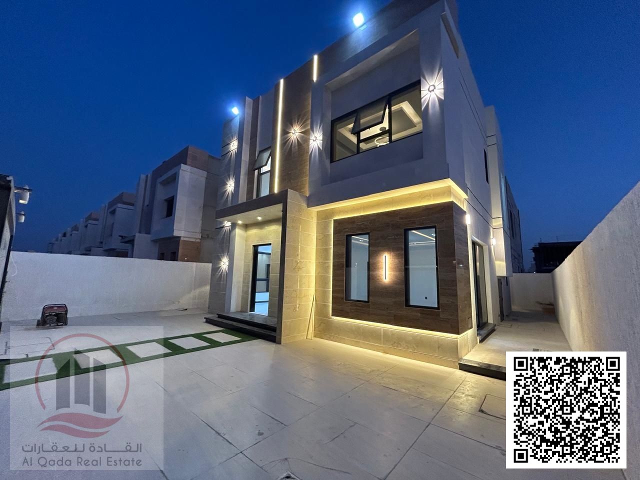 3-bedroom villa with a large yard, price includes registration fees.