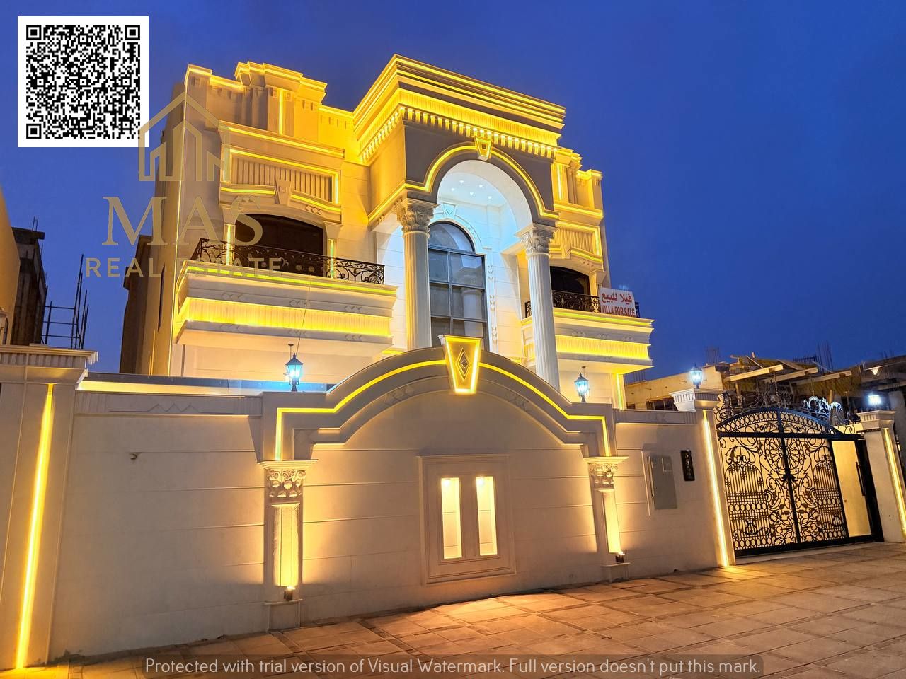 Luxury Classic Stone Villa for Sale in Al Helio 2 — Prime Main Road Location