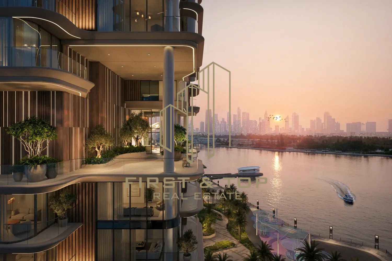 Spacious Luxury Waterfront Suite | Open Creek View | Lowest Price | Flexible Payment | 0% Commission