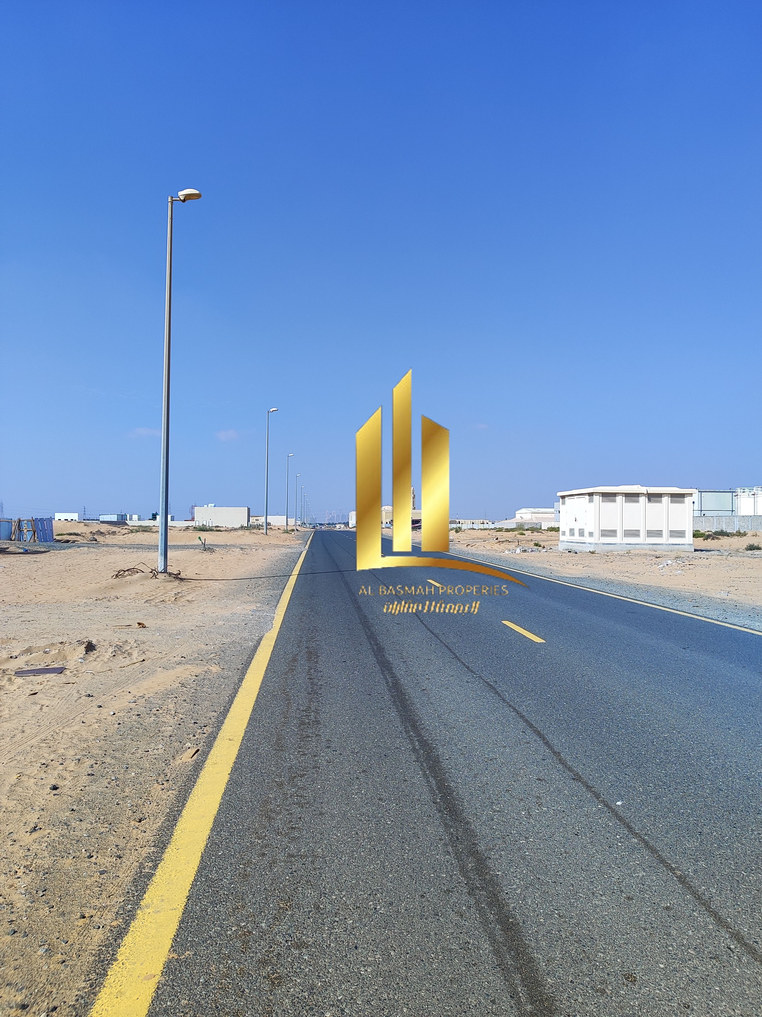 Land for sale in Sharjah, Al Sajaa area, Al Hanoo Al Jalil