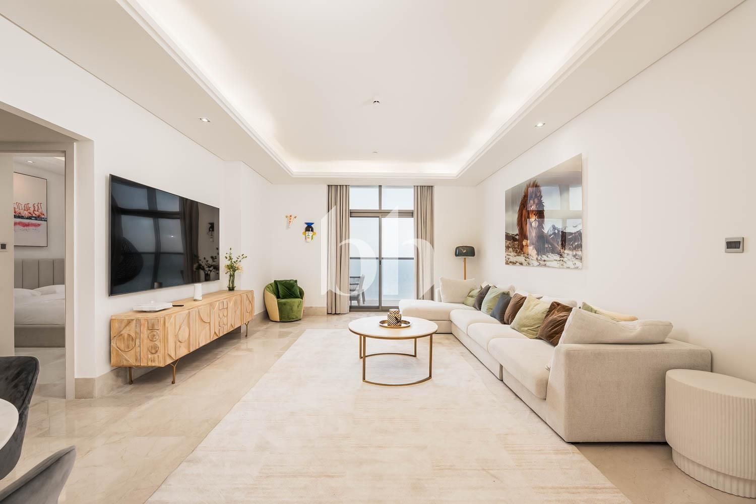 Furnished | 2BR + Maid | Full Sea Views
