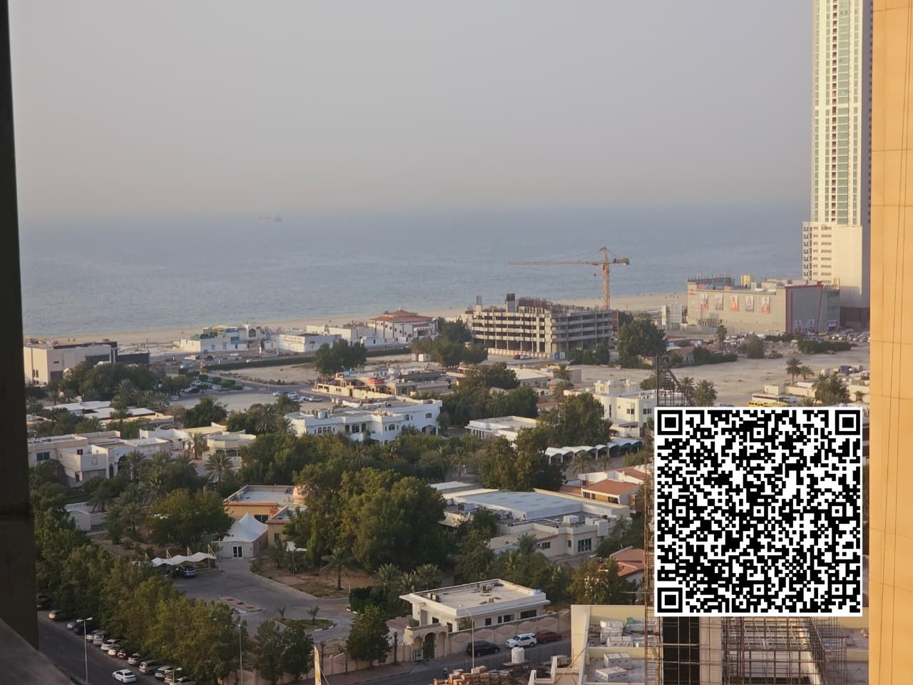 Partial View 2 BHK Apartment for Sale in Ajman One Tower | Easy Payment Plan