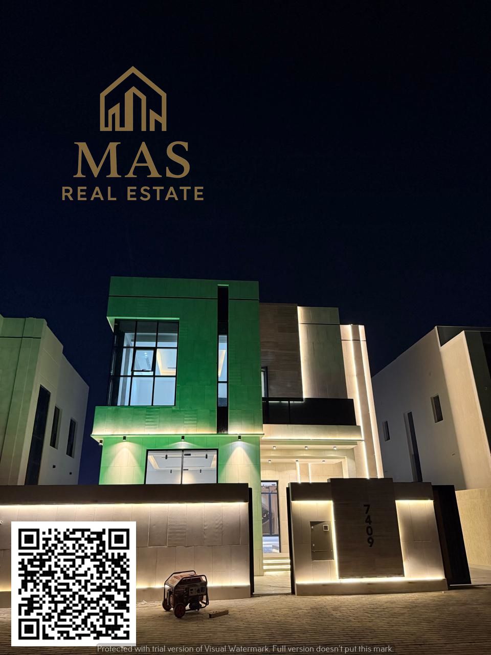 A modern, luxurious villa for sale, freehold ownership for all nationalities, including registration and ownership fees - close to all services and mo