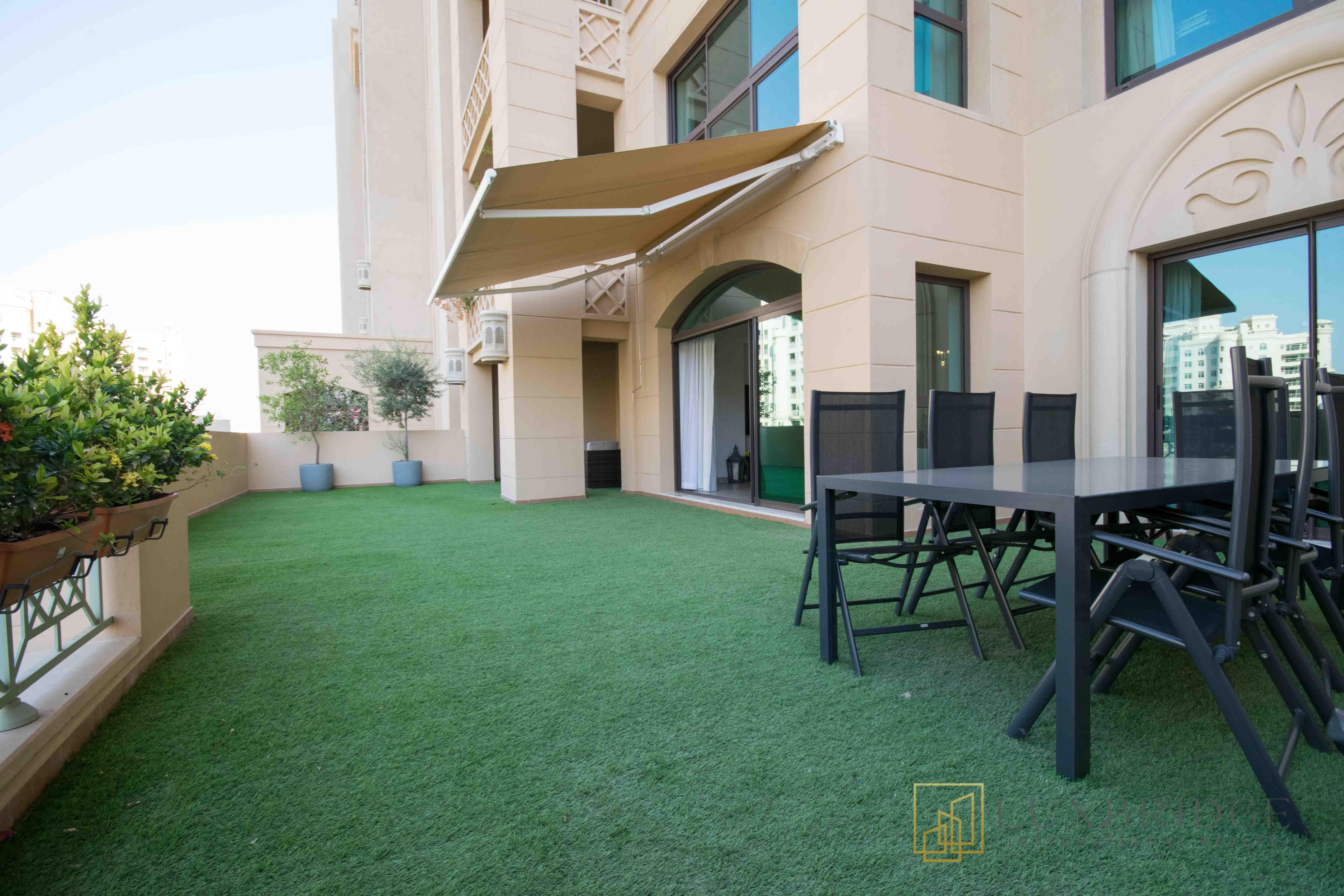 Large Terrace |Park View | Unfurnished