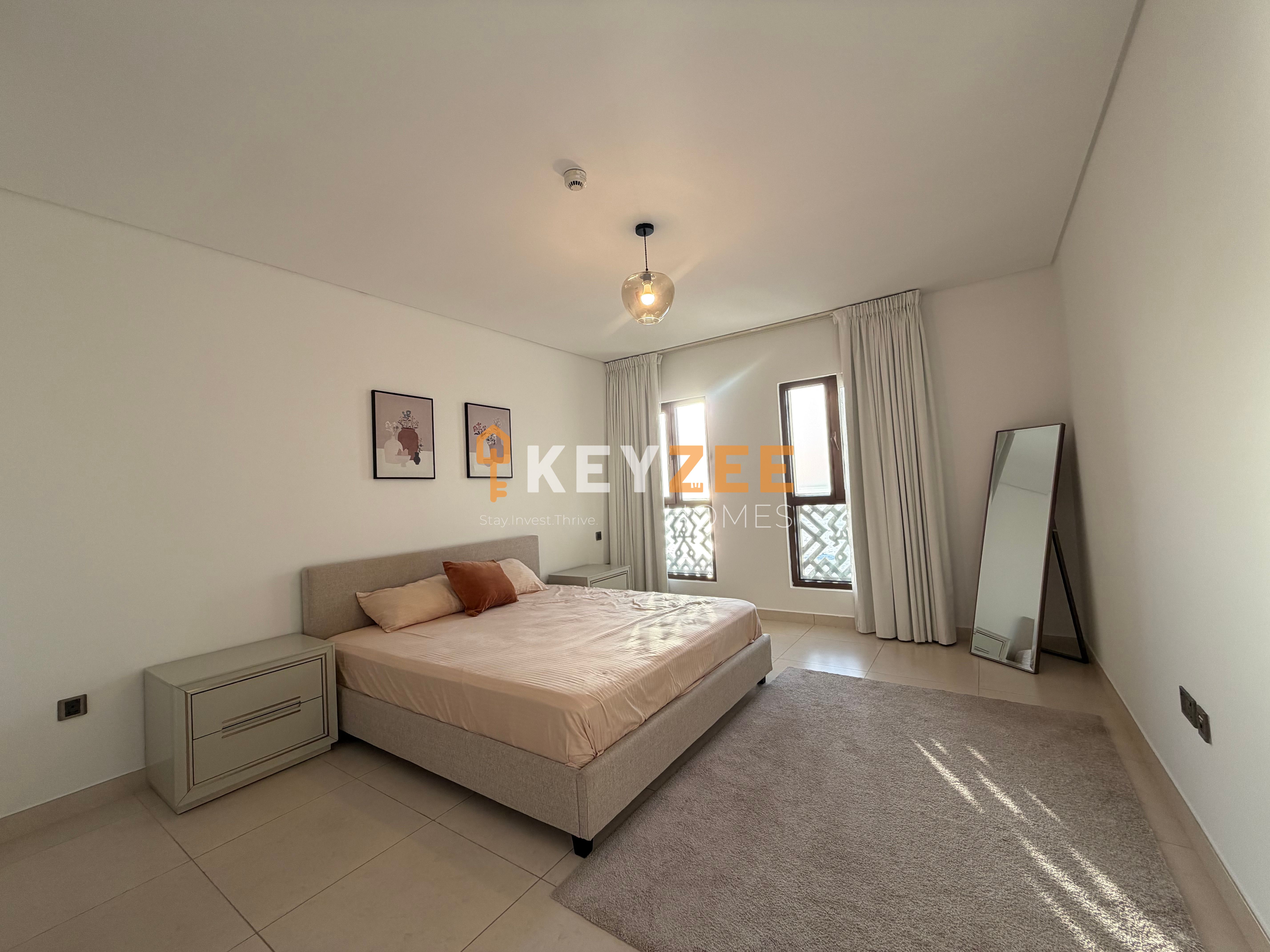 High-Floor 2BR+Maids Sunset Residence-Fully Furnished