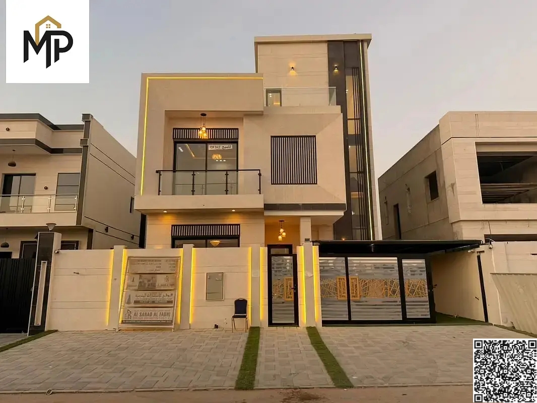 For sale: Super deluxe villa in Al-Haliyo 2 area, including registration and ownership fees, electricity, water, and air conditioning. Freehold owners