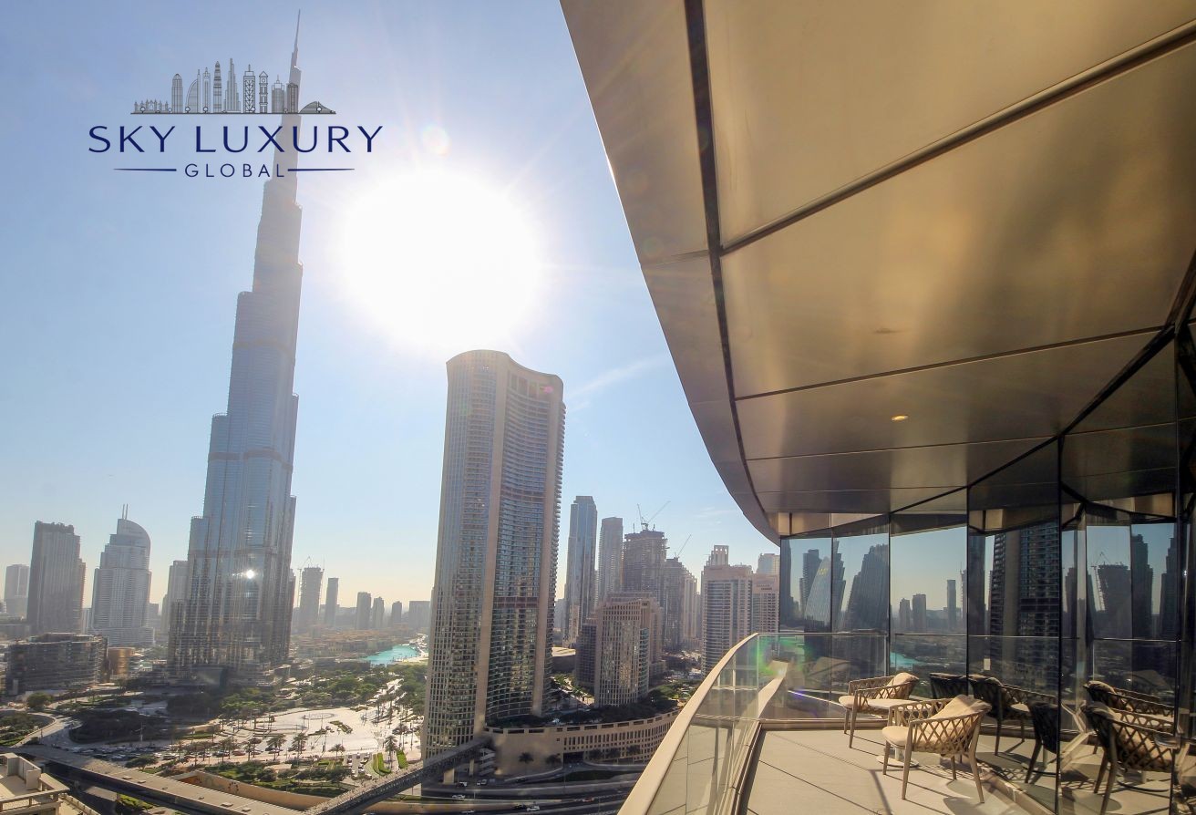 FULLY FURNISHED | 3BR+MAID | BURJ VIEWS