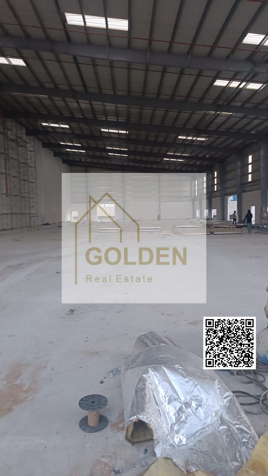 100 kW power supply (upgradeable) | Large and brand-new industrial warehouse for annual rent in Umm Al Quwain | Ready for use