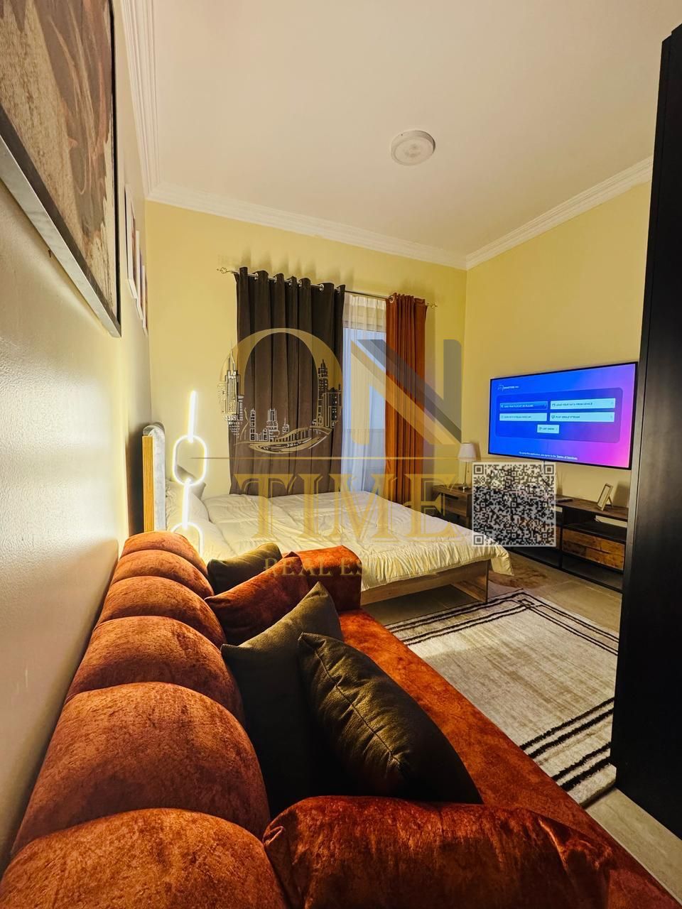Studio apartment in Al Jurf, first occupancy | Fully furnished | All bills included