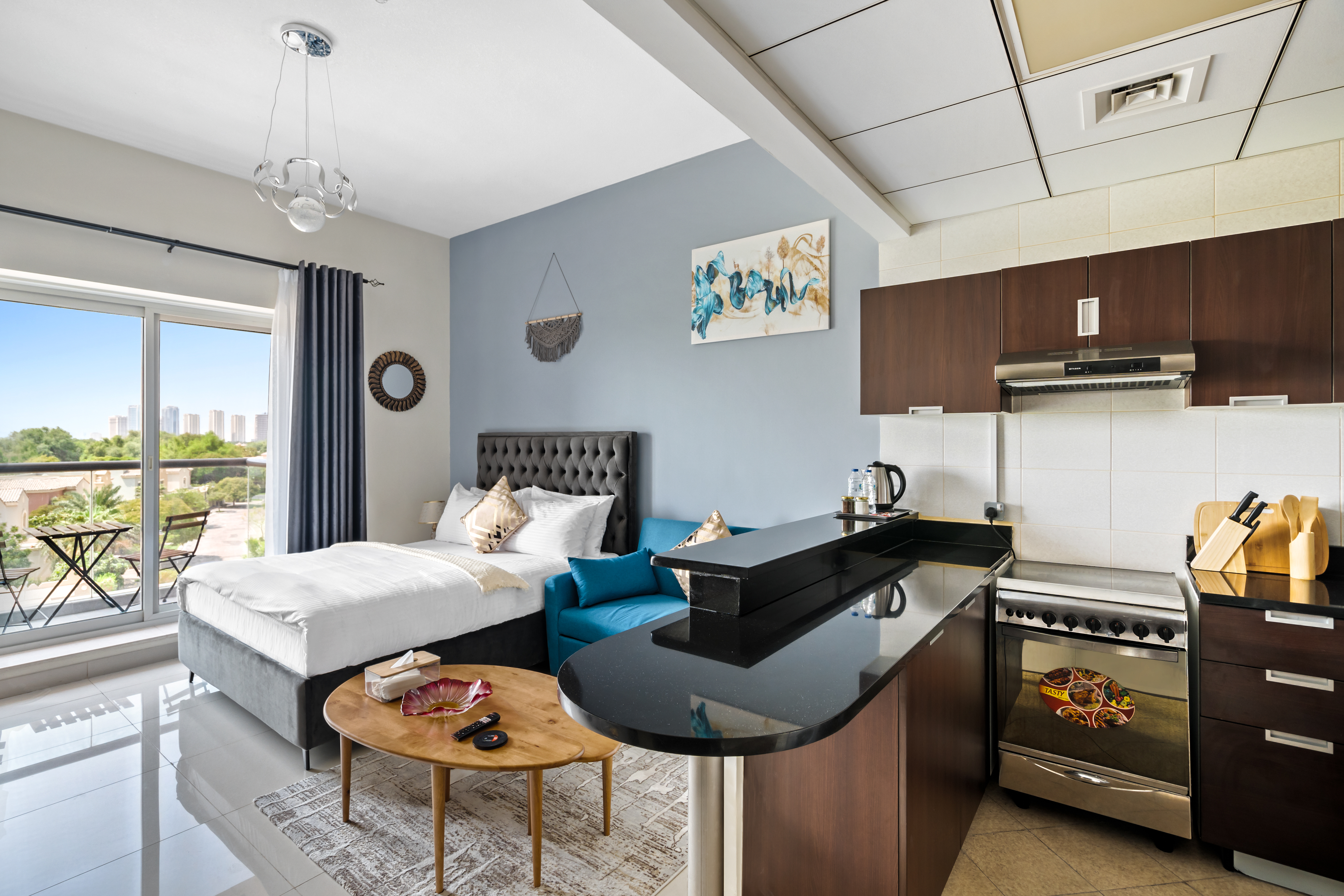 Luxury Furnished Apartment for Rent in Eagle Heights, Dubai Sports City (All bills included)