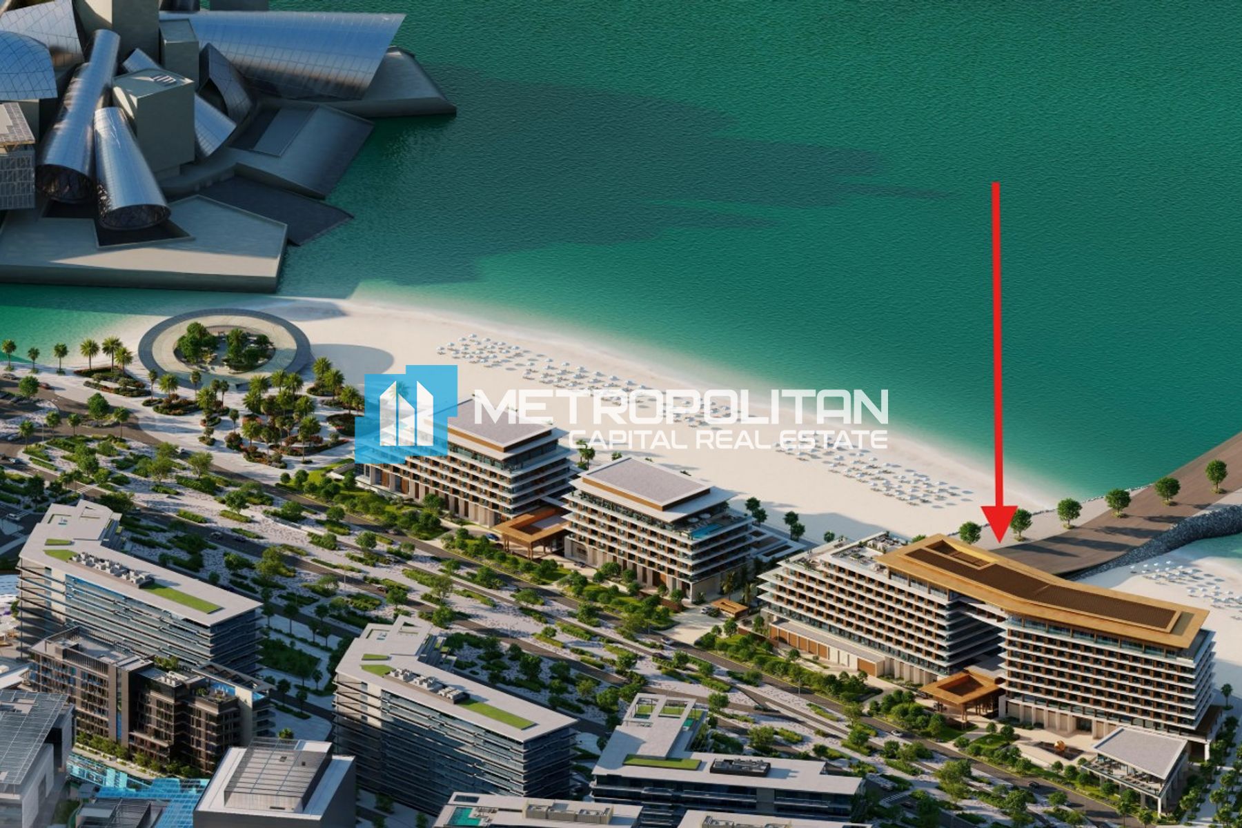 Nobu Residence | 2BR+M | Back View | Beach Front