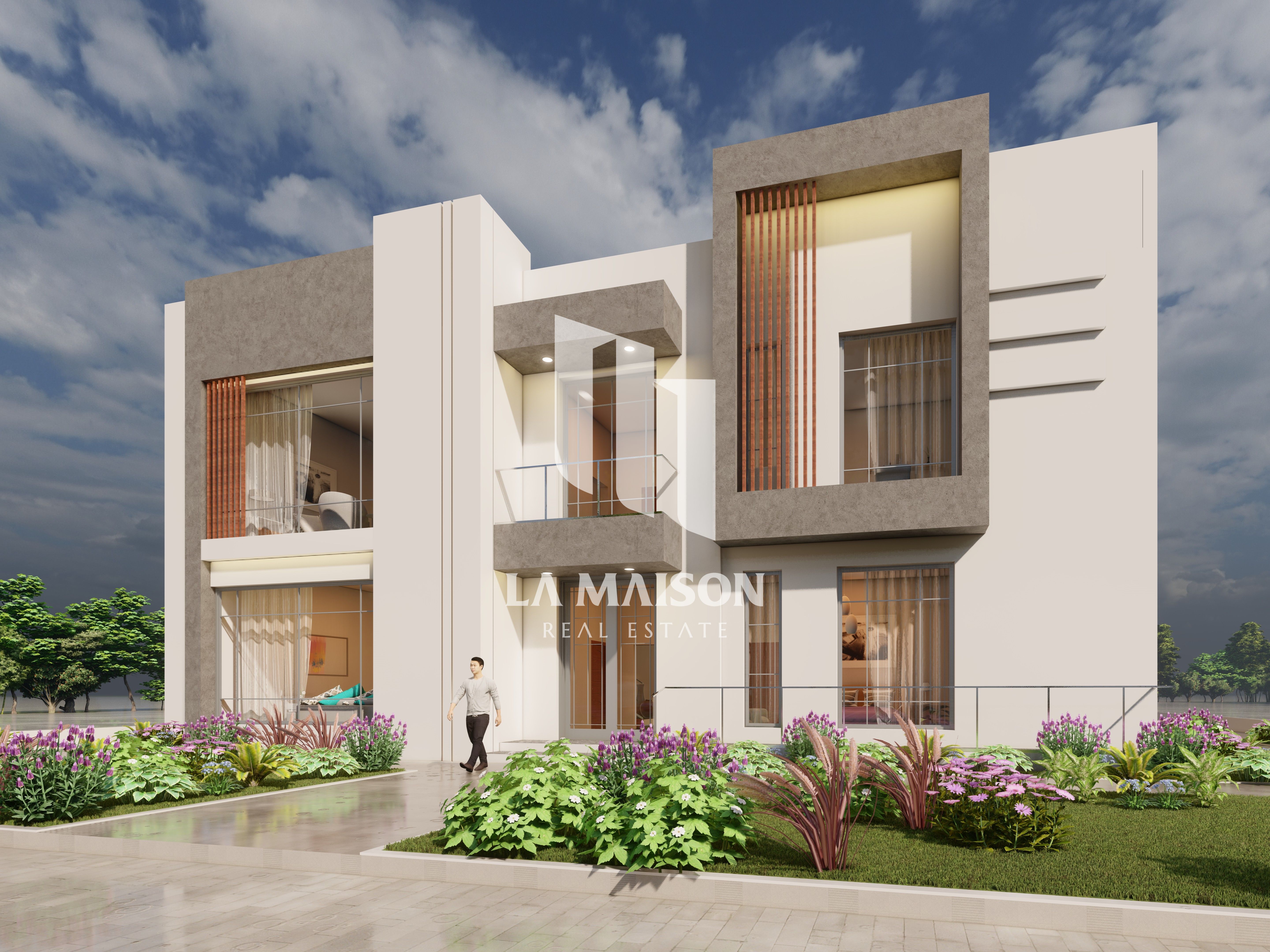 Single Row Corner Villa 6BR + M | Elevator | Pool