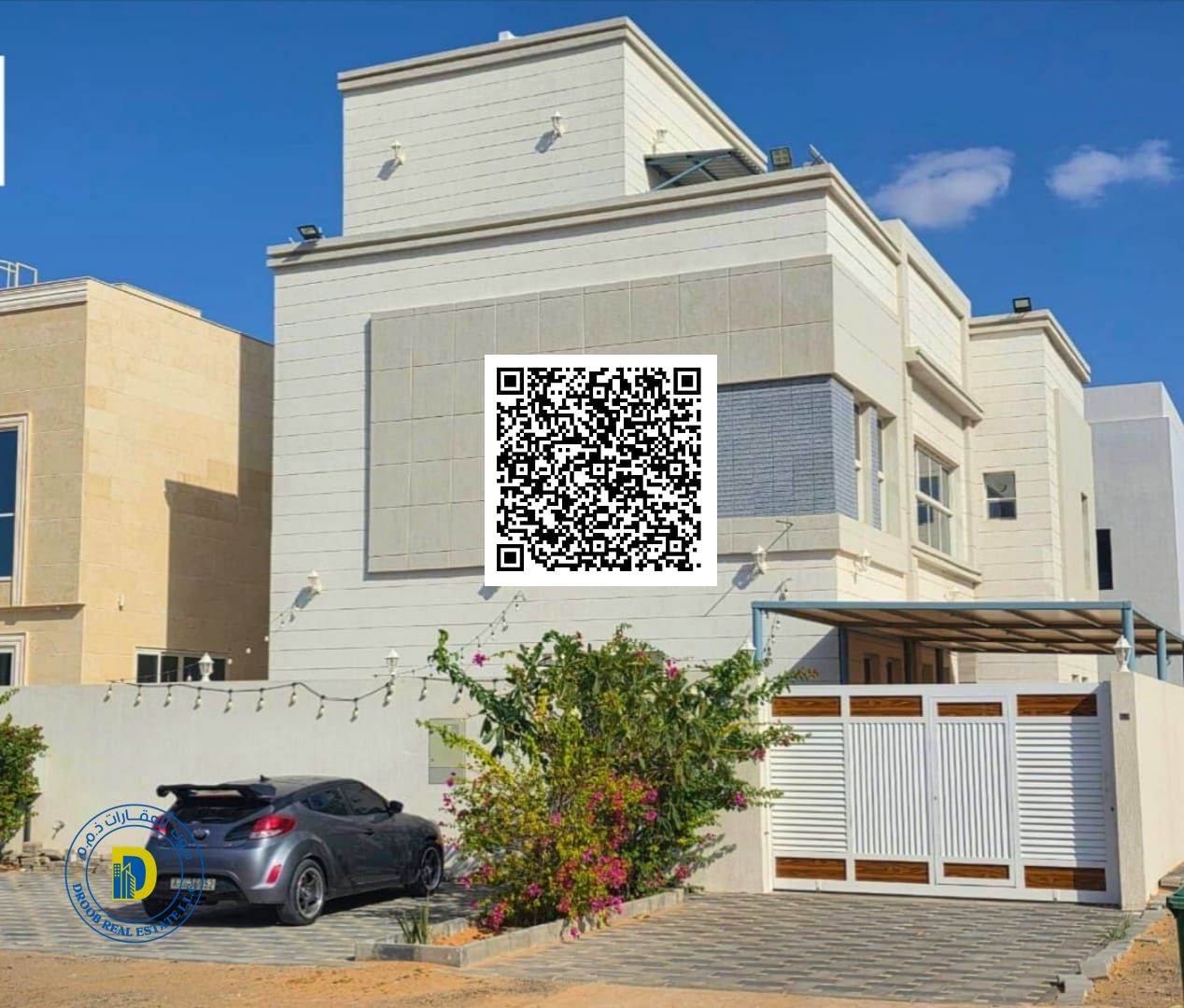 A great opportunity in Al Yasmin: 5 rooms and a rooftop, including electricity, water, and air conditioning.