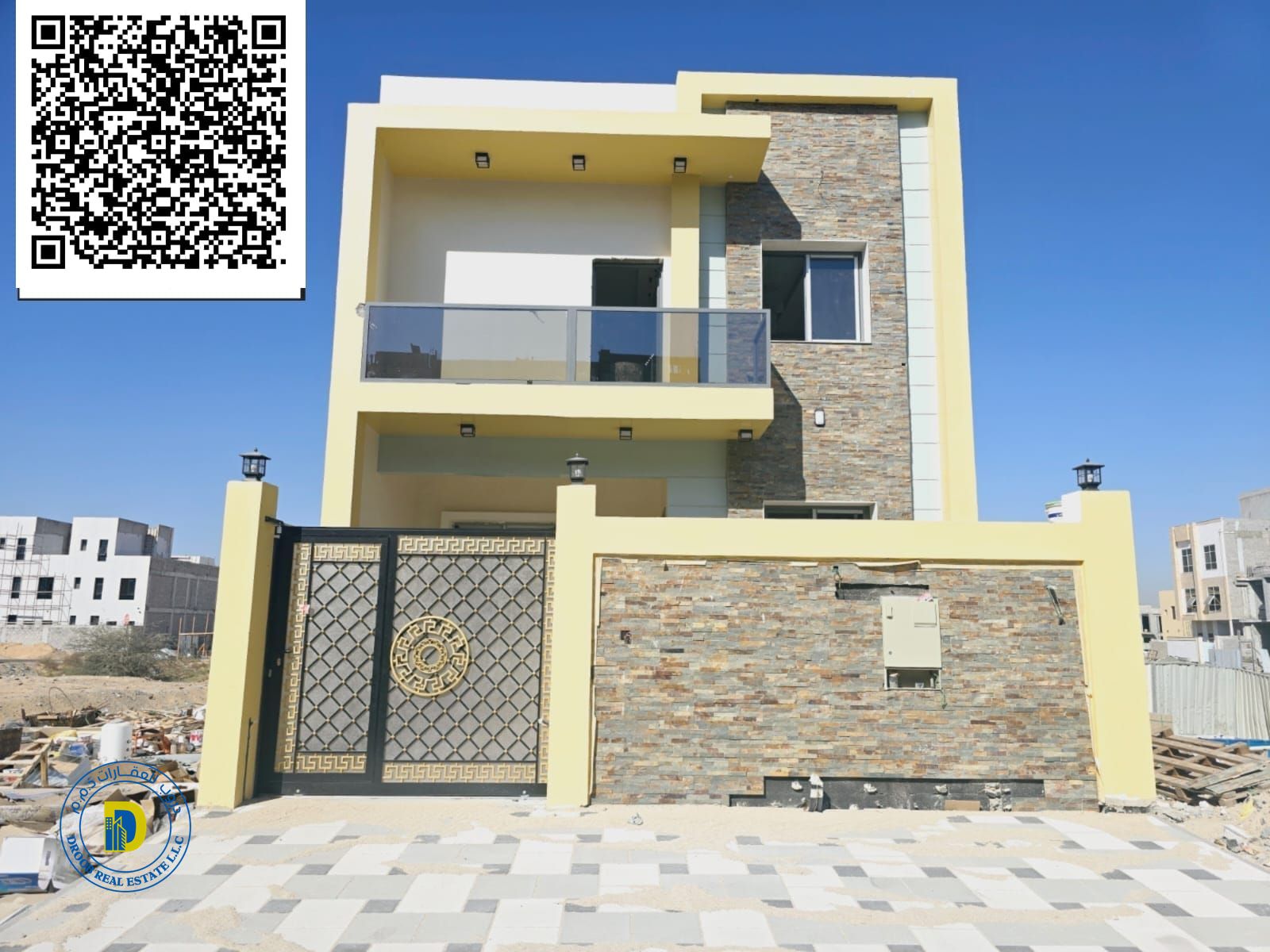 Own a villa in Al Bahia for the same price as your rent with a small down payment. 6 rooms and a rooftop, registration fees included.