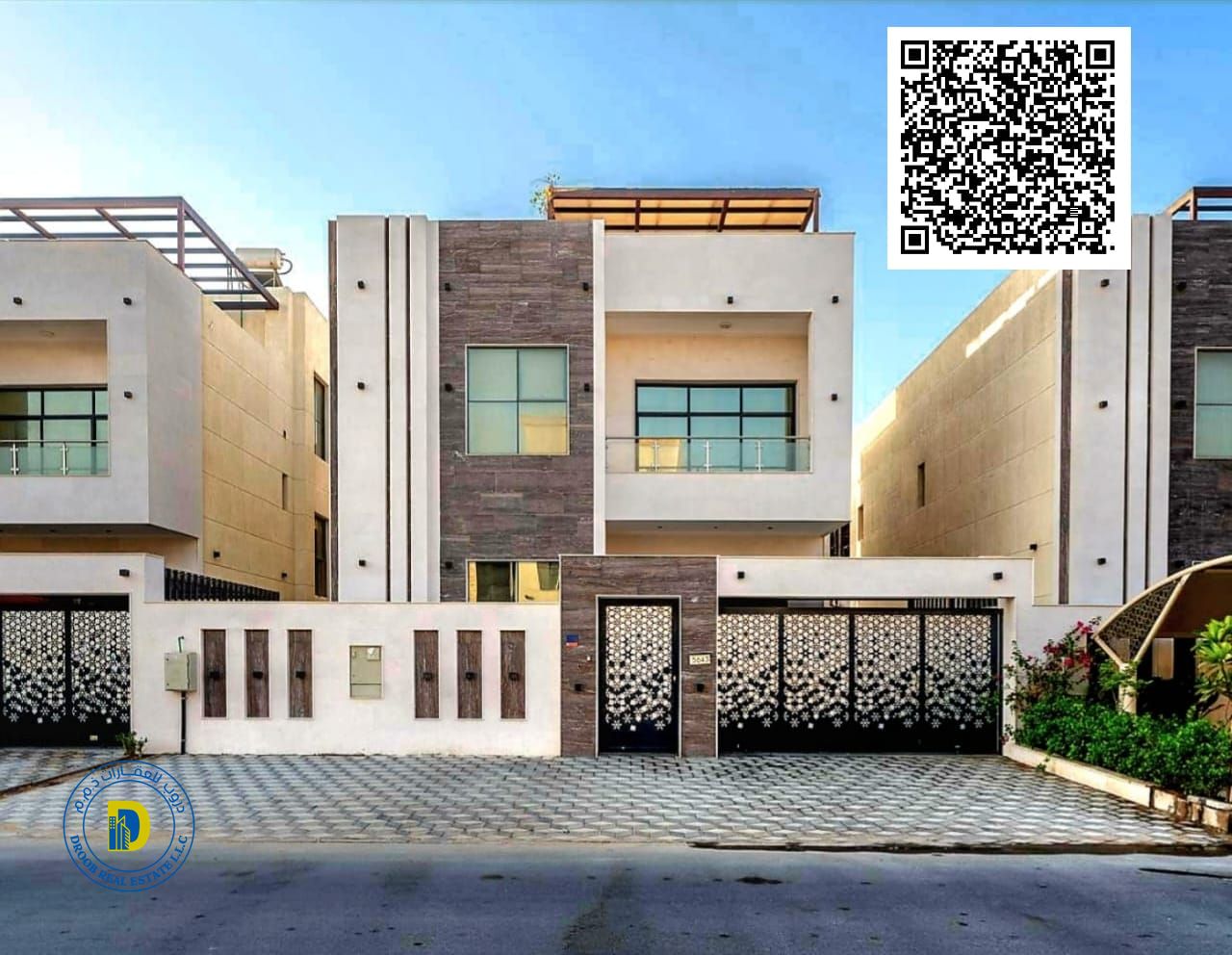 Own a villa in Al Yasmin for the same price as your rent with a small down payment. 5 bedrooms a rooftop, including electricity, water,A C