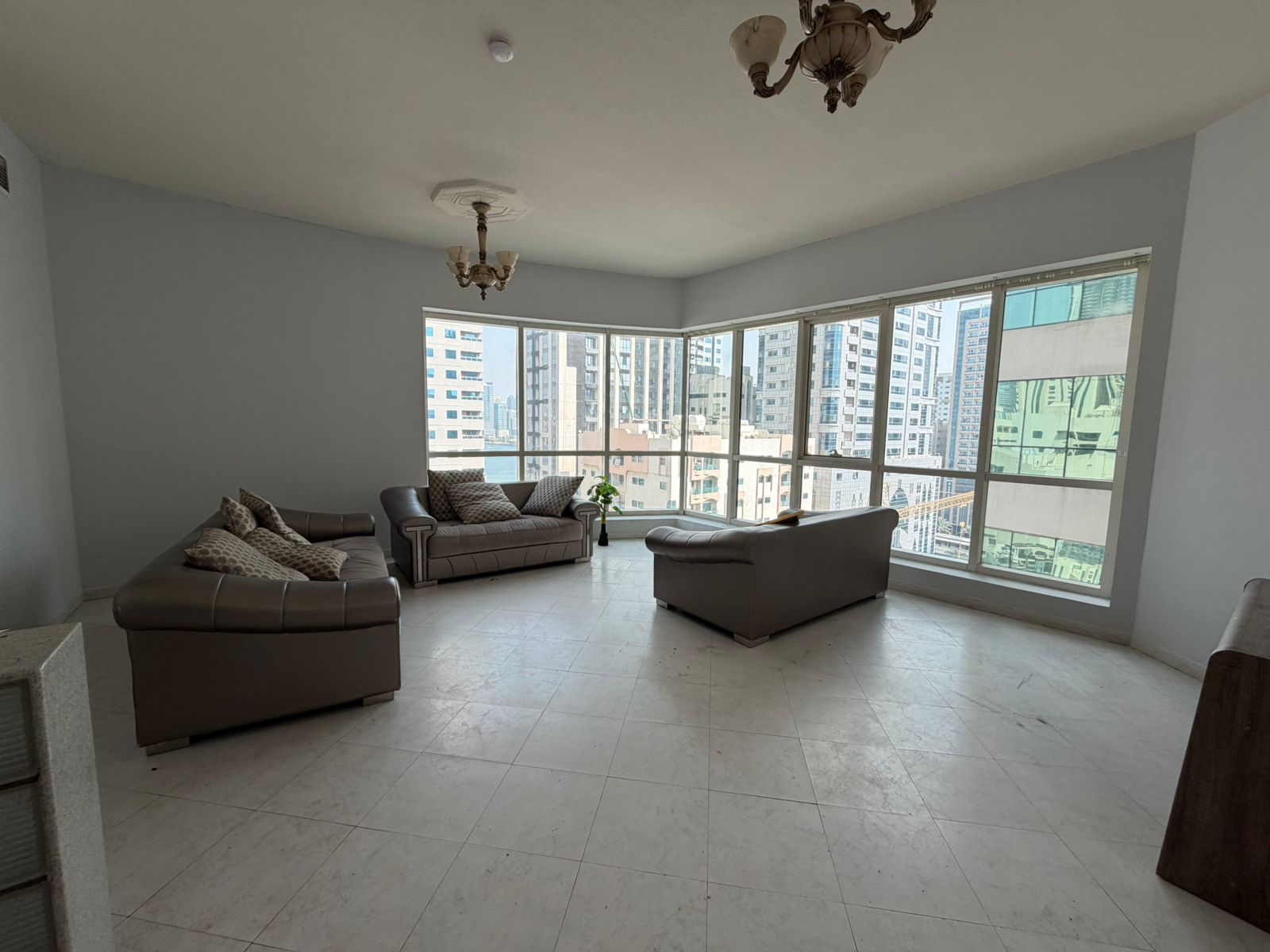 Open view | Free AC, gym & pool | Spacious | Prime location | Deferred security deposit | Easy access to Dubai entrance