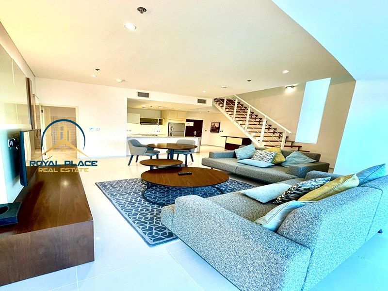 Vacant 1BR Duplex | Fully Furnished | Prime SZR Location | Near Metro | Chiller Free