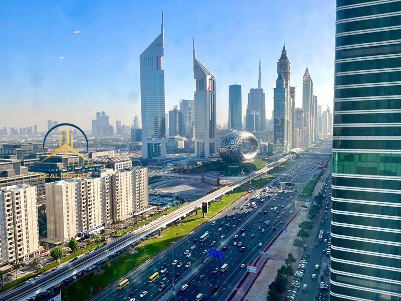 Spacious Luxury Furnished Studio | High Floor | Chiller Free | Metro Access | SZR