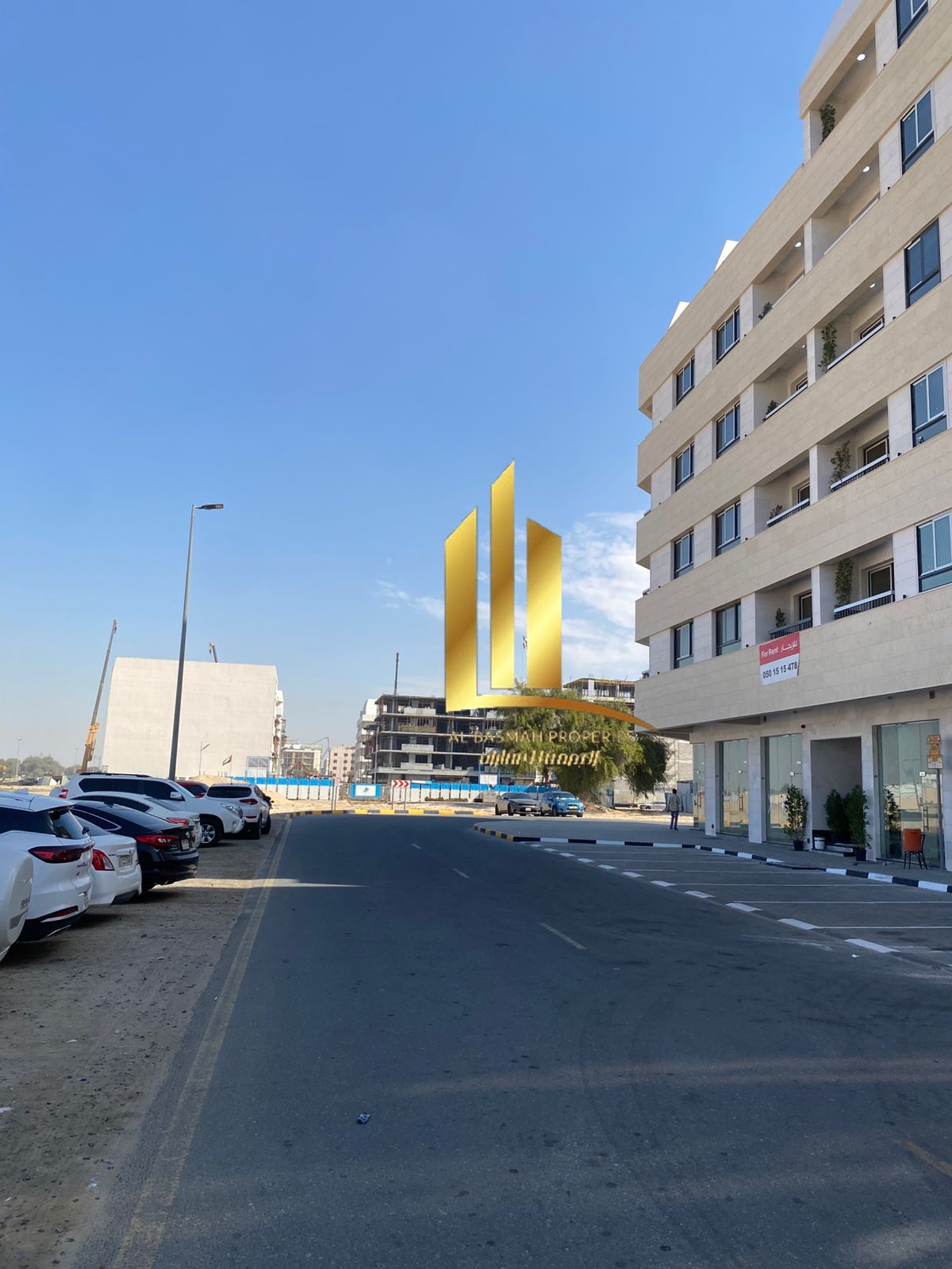 For sale in Muwaileh Commercial (4834 sq ft) on an installment plan, desirable location.