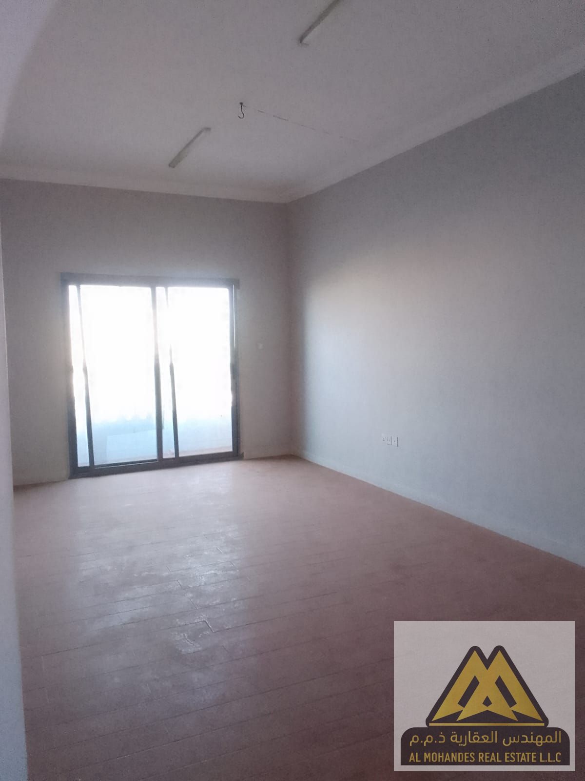 One bedroom and a large living room, spacious area, balcony with open view, two bathrooms