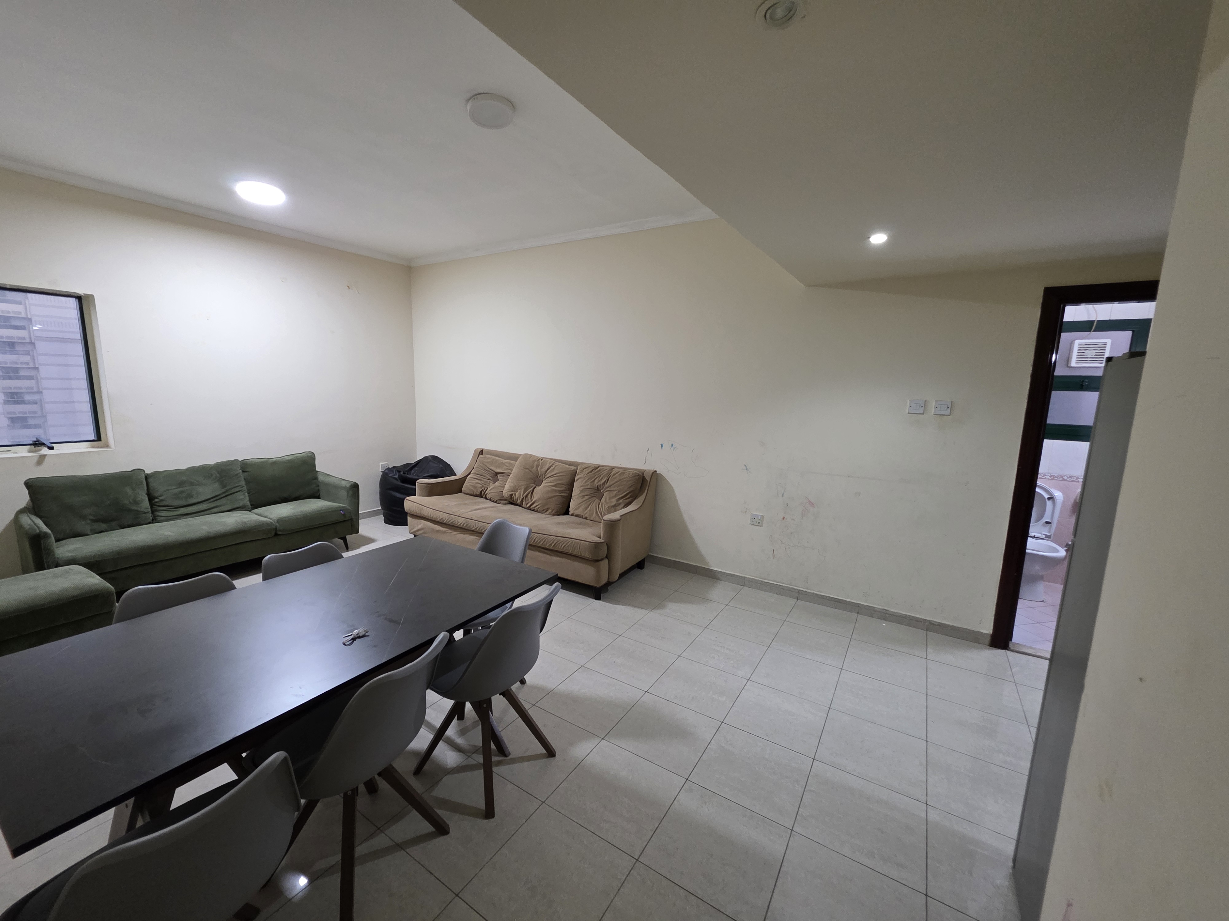 Wow!spacious fully furnished 2bhk // open view// balcony