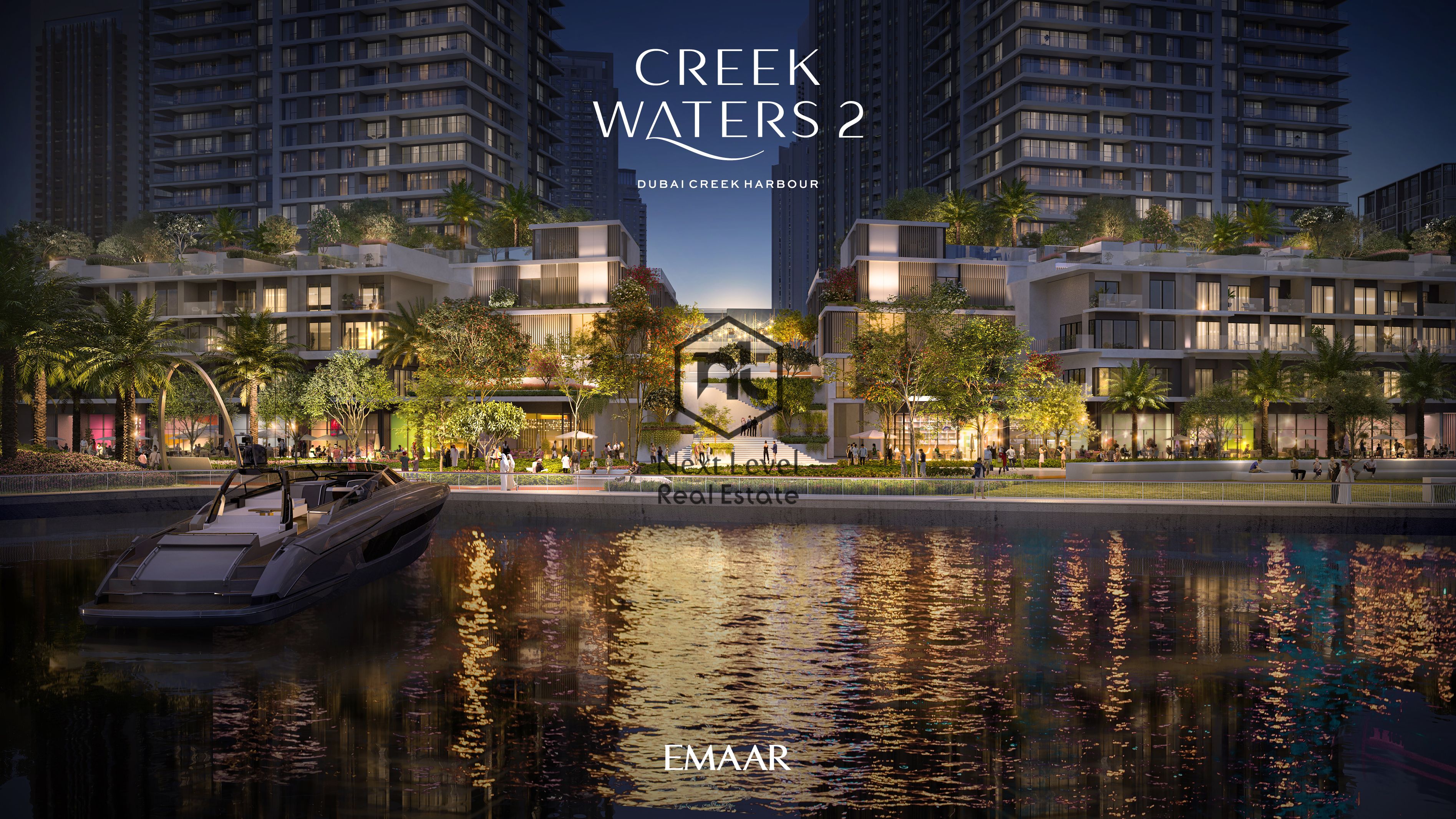 Exclusive 2 Bedroom | Sea Facing | Creek Marina Walkway | Emaar