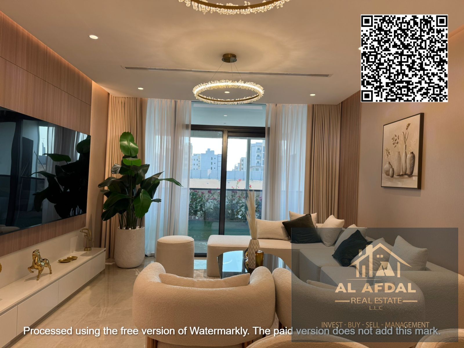 Own a two-bedroom apartment at an excellent price, with direct installments through the developer. Fully furnished.