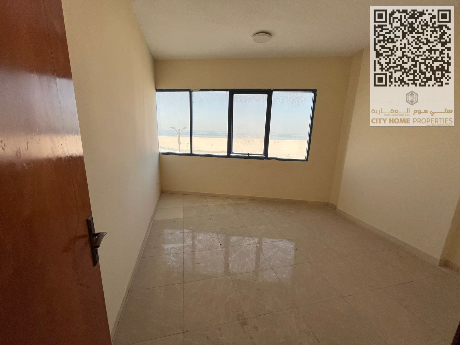 Luxury Apartment on Corniche Ajman with Balcony