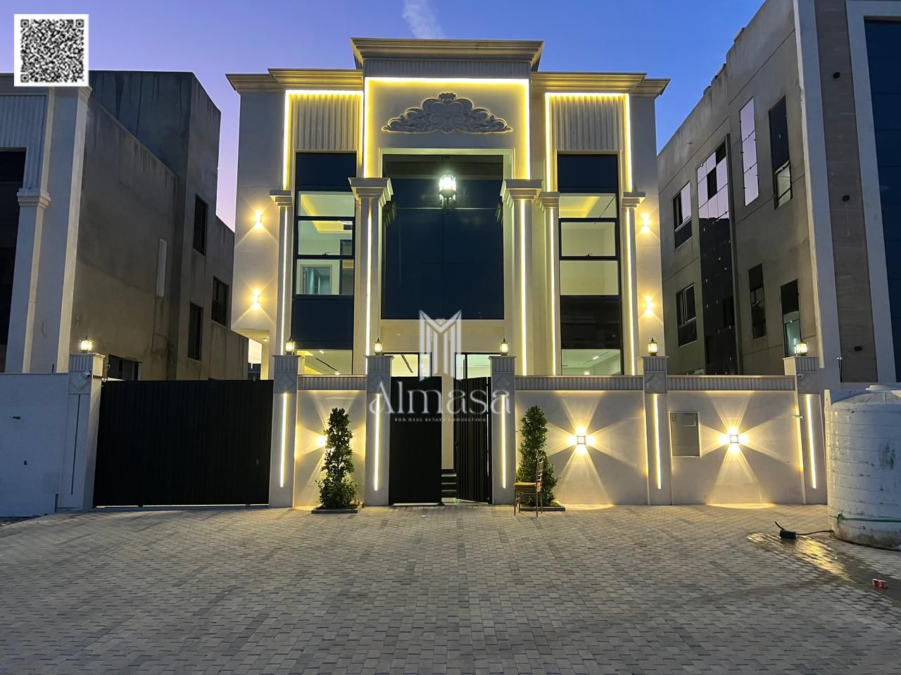 Luxury Classic Villa in Al Helio 2 – Three Floors & Two Waterfalls with Deluxe Finishing