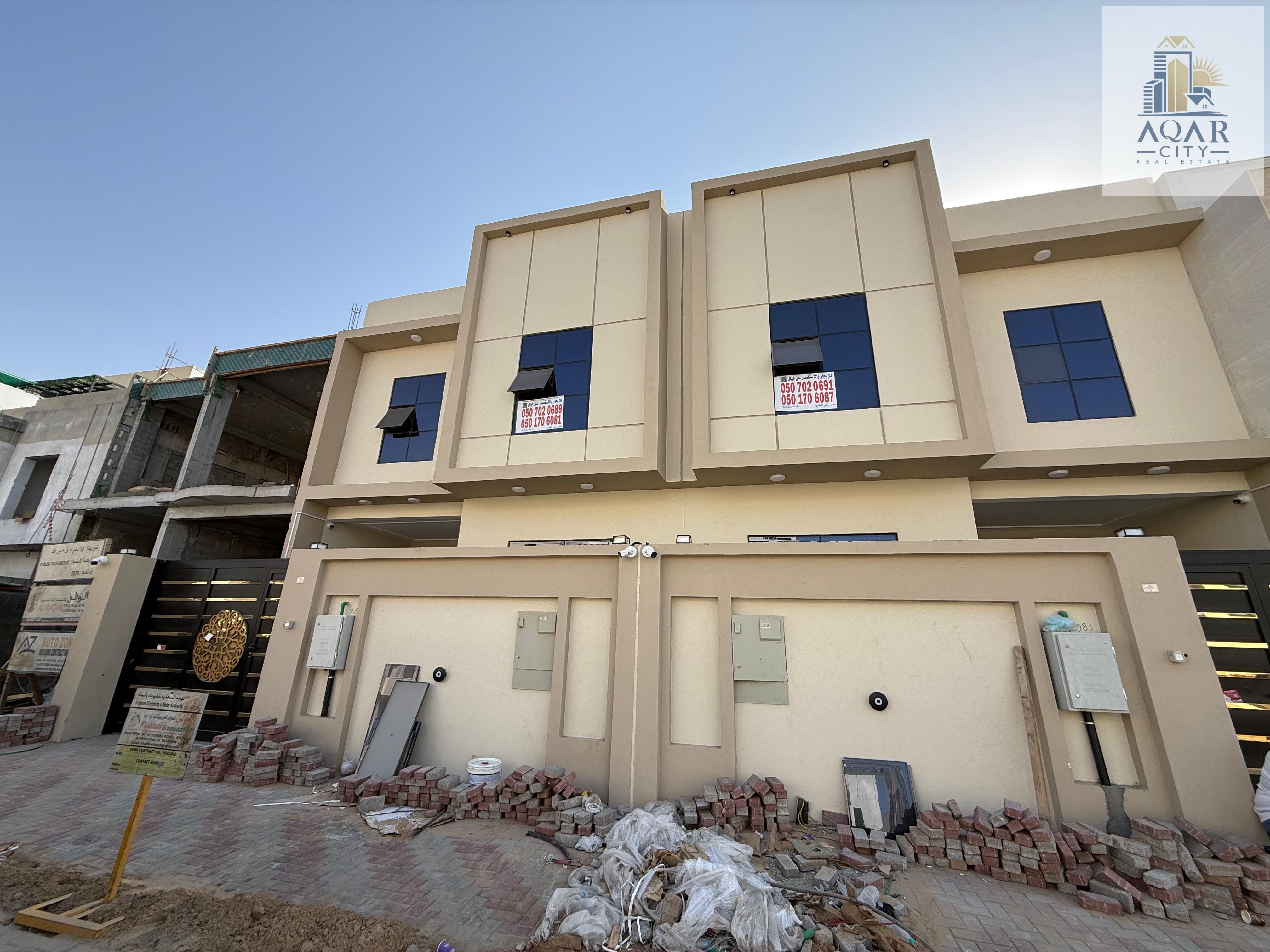 Brand New Villa for Rent | Al Yasmeen | 3 Masters + 2 Halls | Negotiable Price