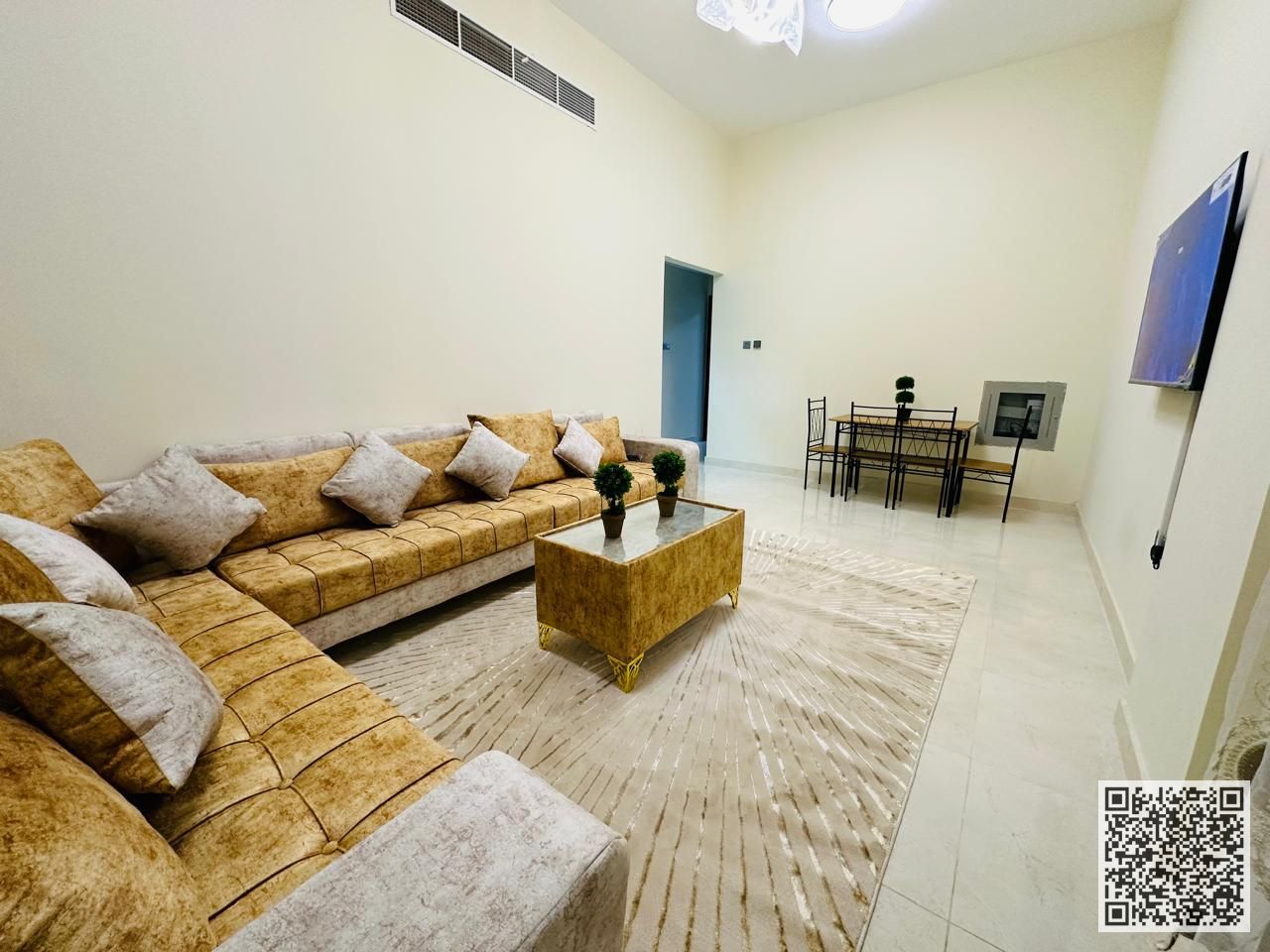 Two luxurious, fully furnished bedrooms and a living room for monthly rent in Ajman - Al Nuaimiya 2