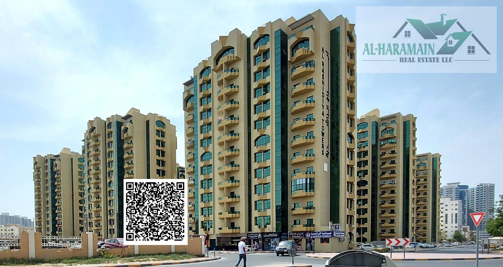 1BHK for Sale in Al Rashidiya Tower A2 | Empty Apartment | 1115 Sq Ft | 325K