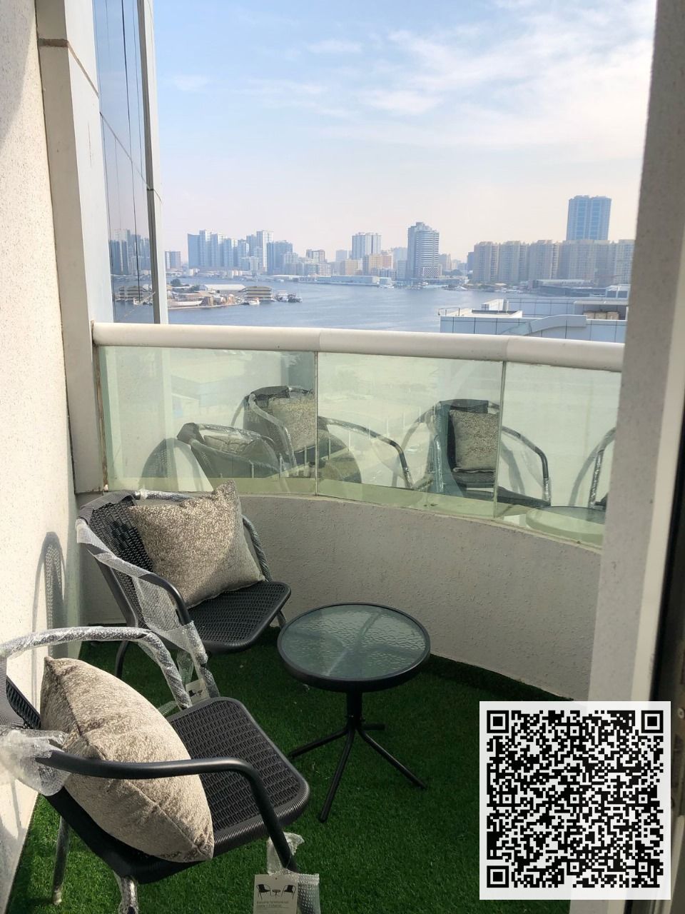 Furnished 1 Bedroom Apartment with Sea View – Orient Tower, Ajman