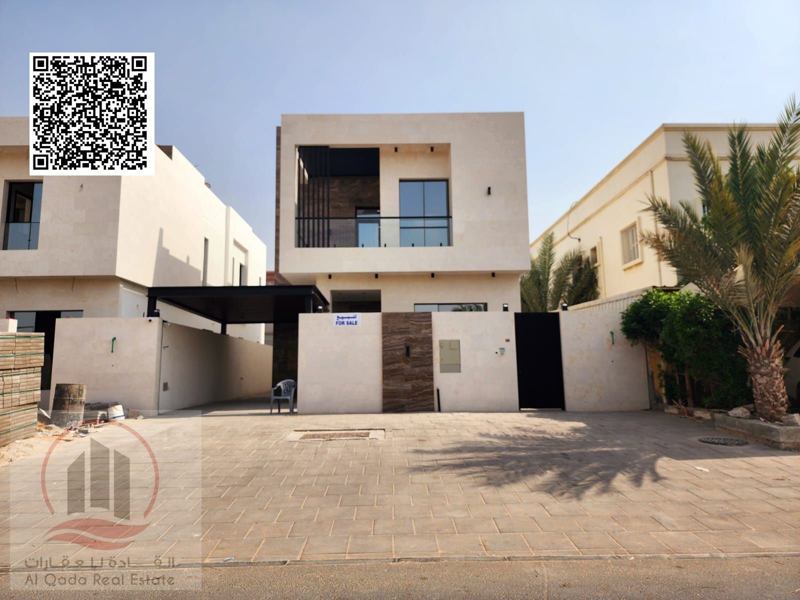 Villa for sale in Al Muweihlet 2, the villa consists of 5 master bedrooms, a lounge, a maid's room, and a majlis.