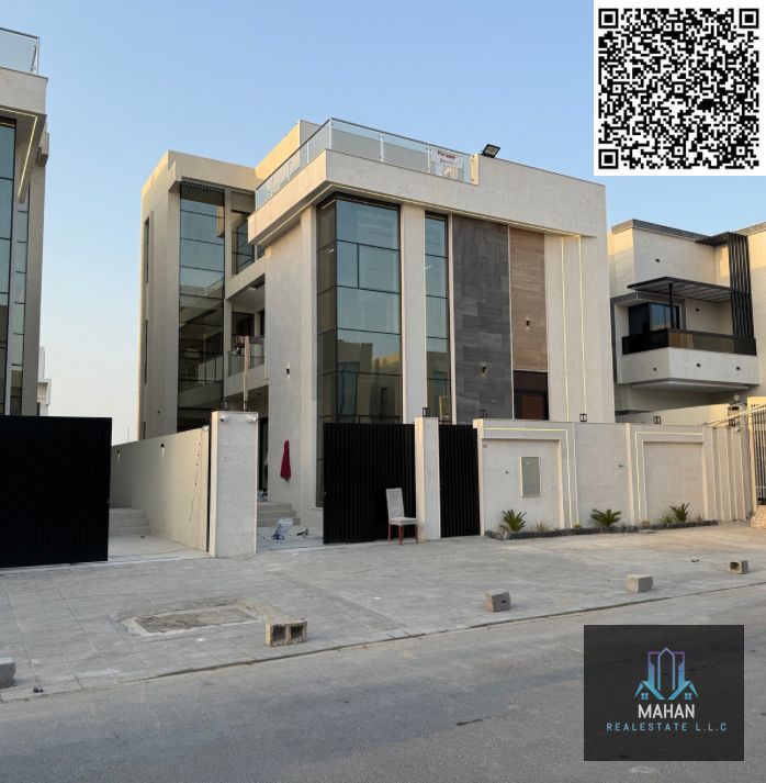 For sale in Al Yasmeen (Al Maidan) ‏Two-story villa with a rooftop and swimming pool ‏Land area: 280 square meters Built up area 3500 sqft ‏Consists of 6 bedrooms with dressing rooms ‏Central air conditioning (ducted system only) ‏CCTV security cameras ‏G