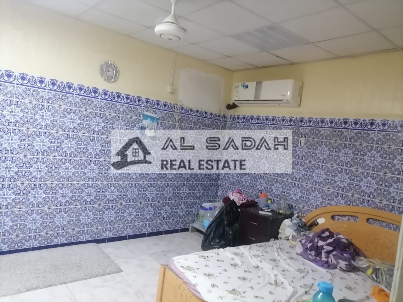 For sale: House in Al-Qadisiyah, 3 bedrooms, living room, kitchen, and majlis (formal sitting room), 2500 sq ft, currently rented for 30,000 QAR, asking price 550,000 QAR
