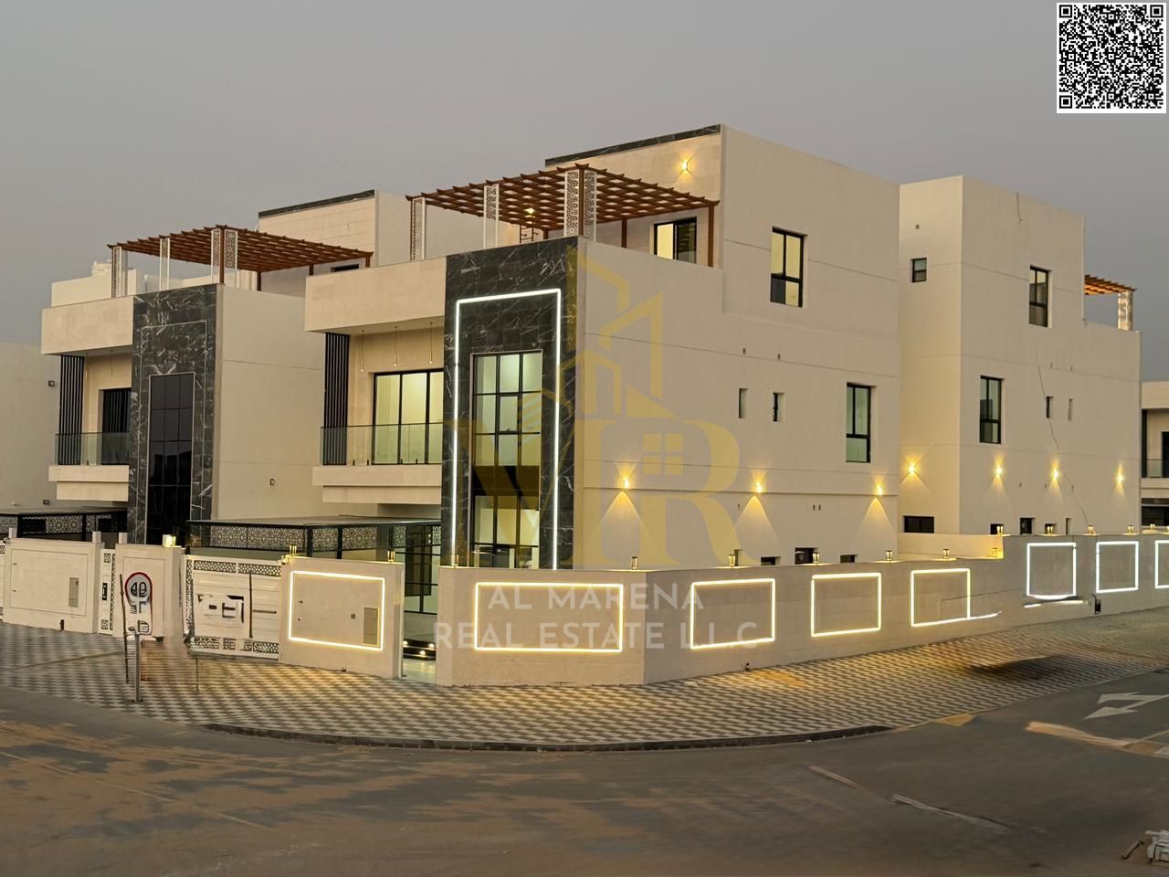 Villa for sale in Al Hailou 2 – Two floors and a roof | Land 3014 sq ft | Built-up area 3800 sq ft | 7 master bedrooms | All fees included