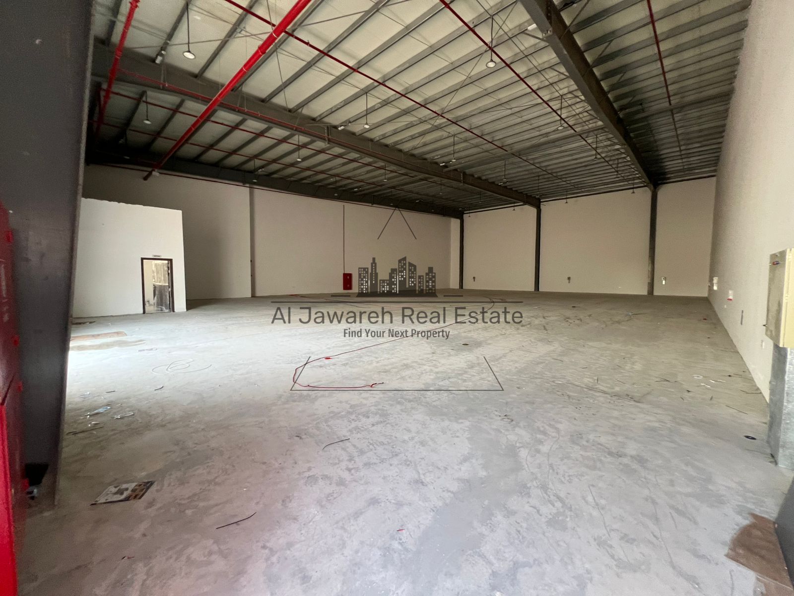 Warehouse for rent, 10,315 sq ft, 70 kW electricity, on the road